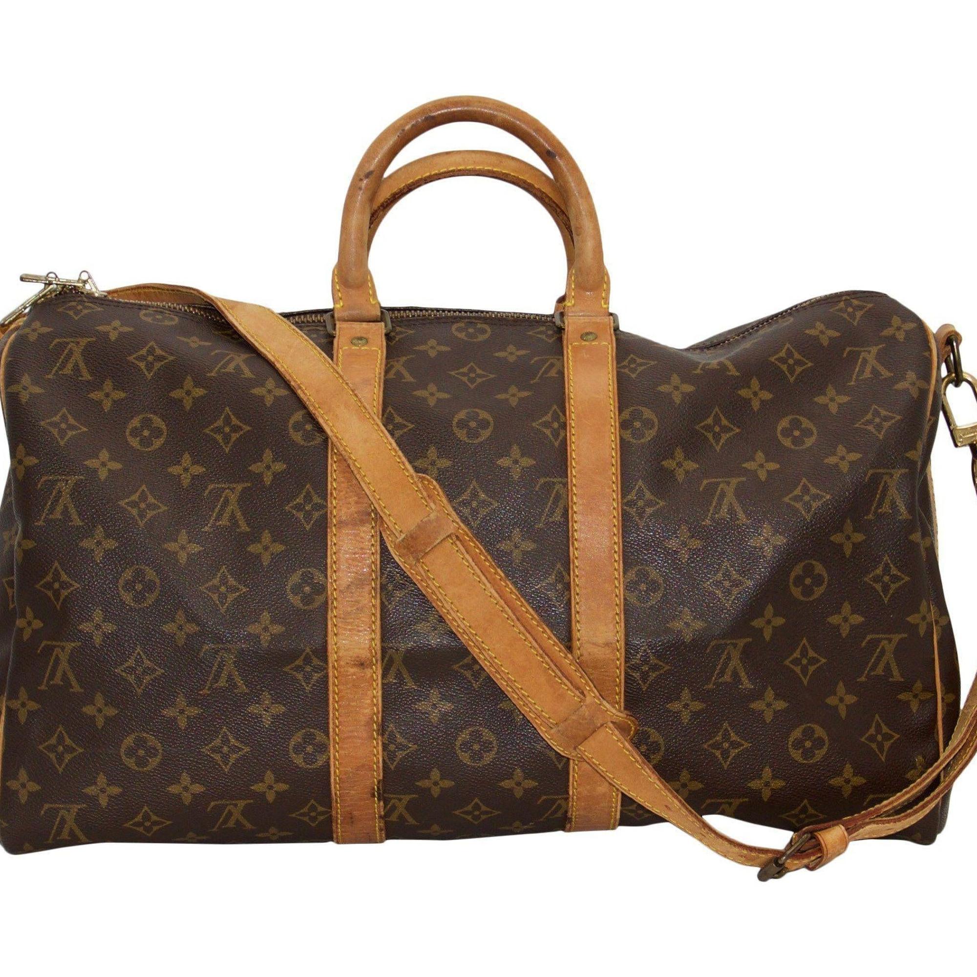 Louis Vuitton Monogram Keepall Bandouliere 45