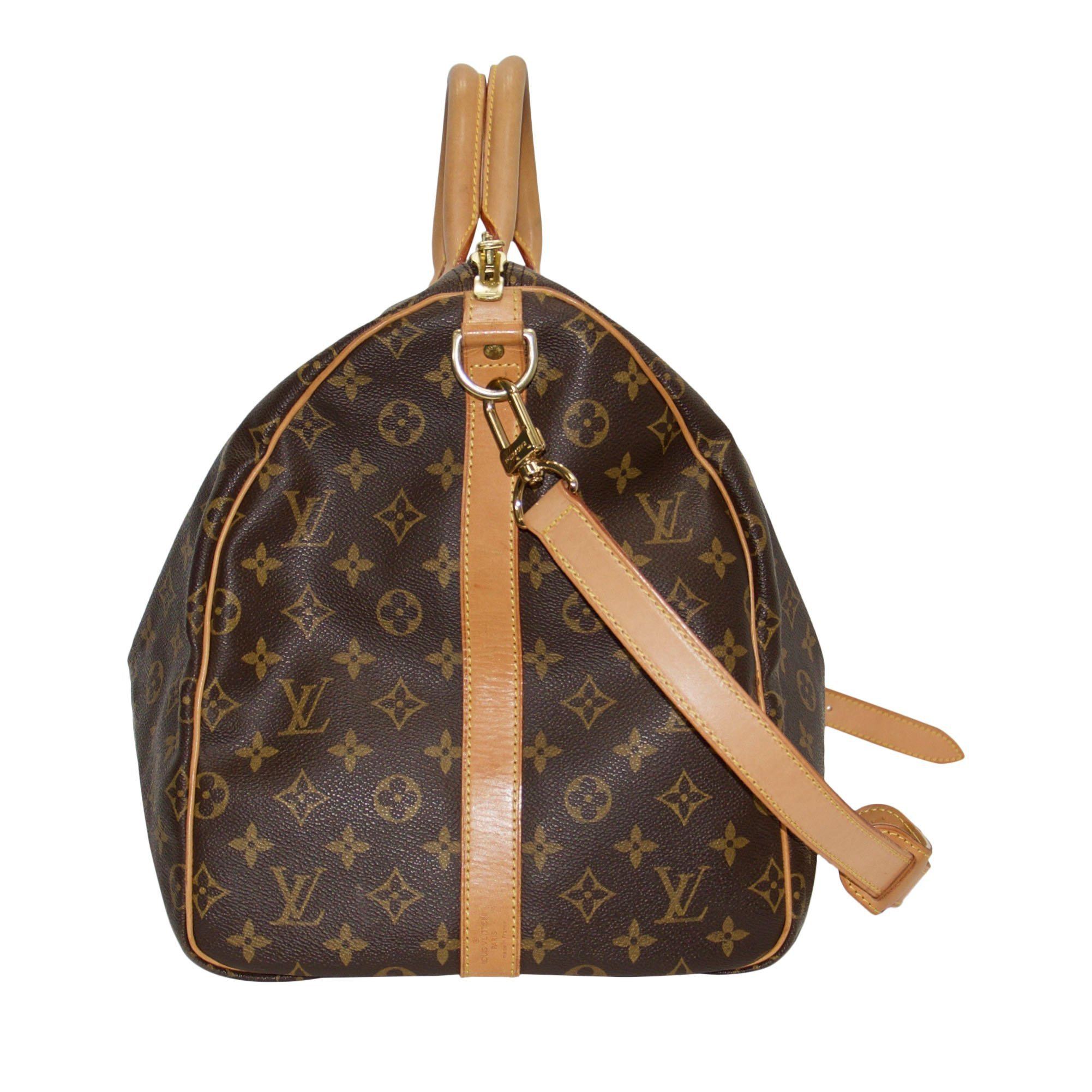 Louis Vuitton Monogram Keepall Bandouliere 55