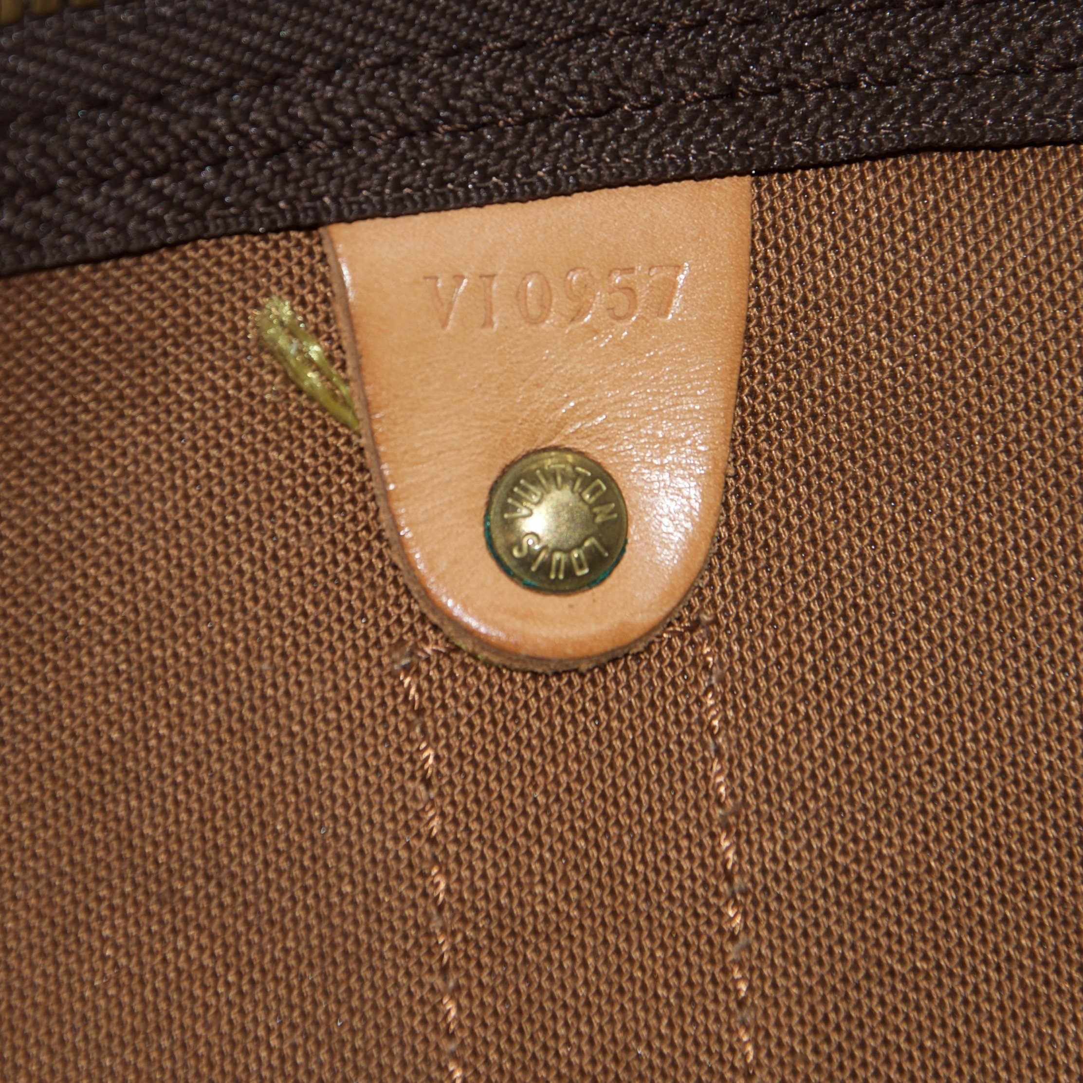 Louis Vuitton Monogram Keepall Bandouliere 55