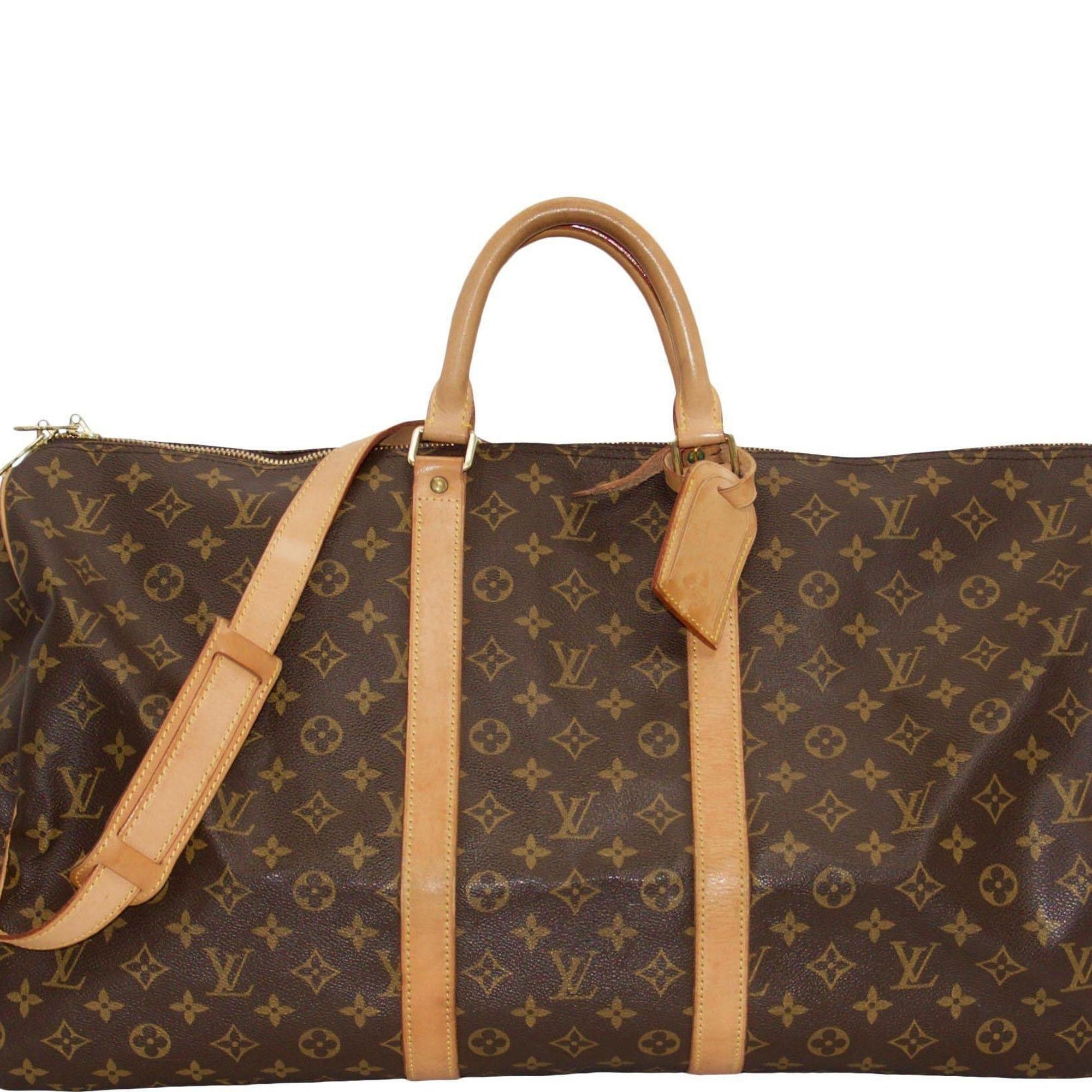 Louis Vuitton Monogram Keepall Bandouliere 55