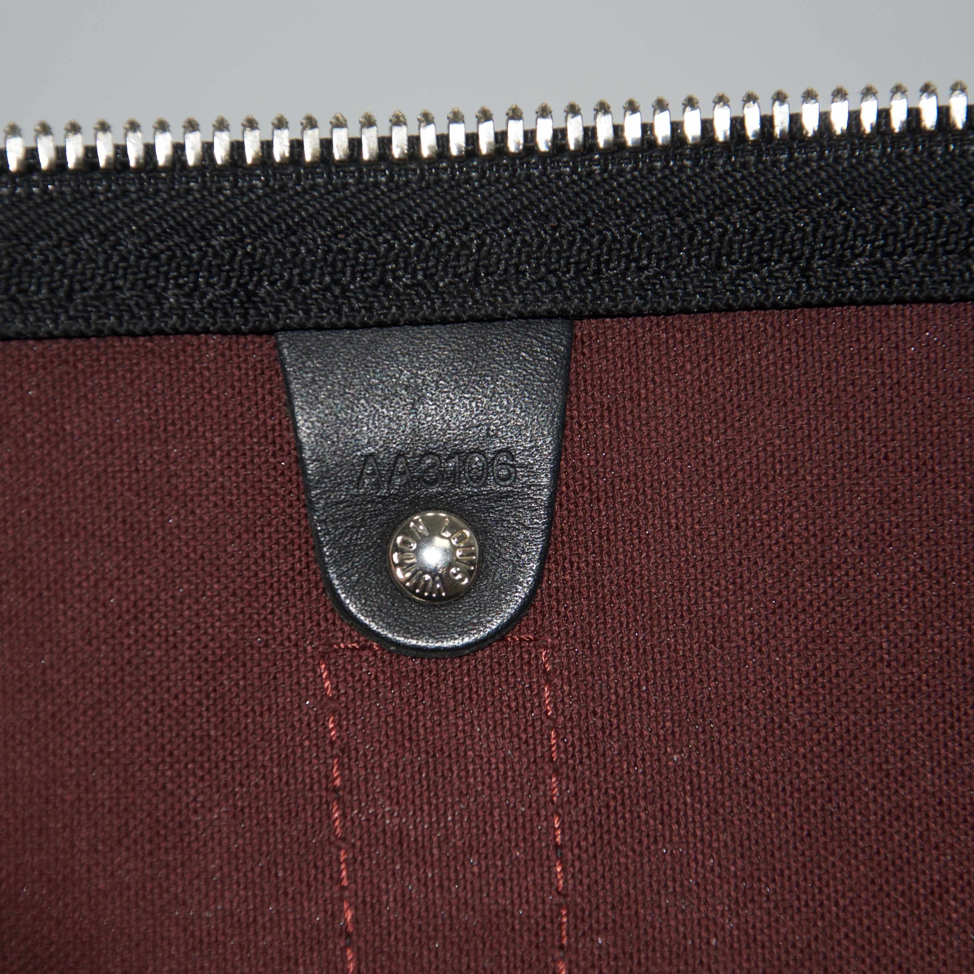 Louis Vuitton Monogram Macassar Keepall Bandouliere 45