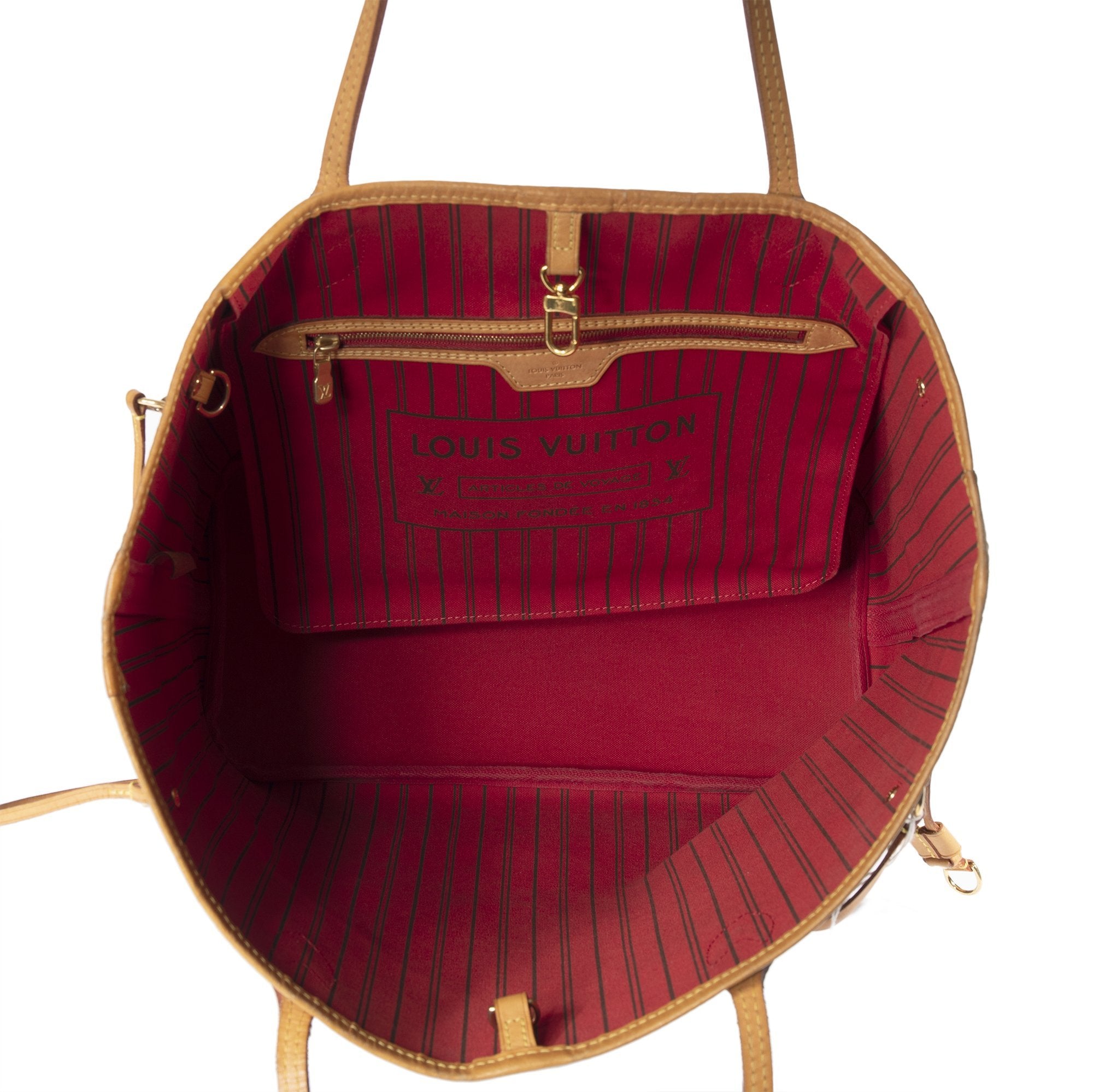 Louis Vuitton Monogram Neverfull MM with Pouch