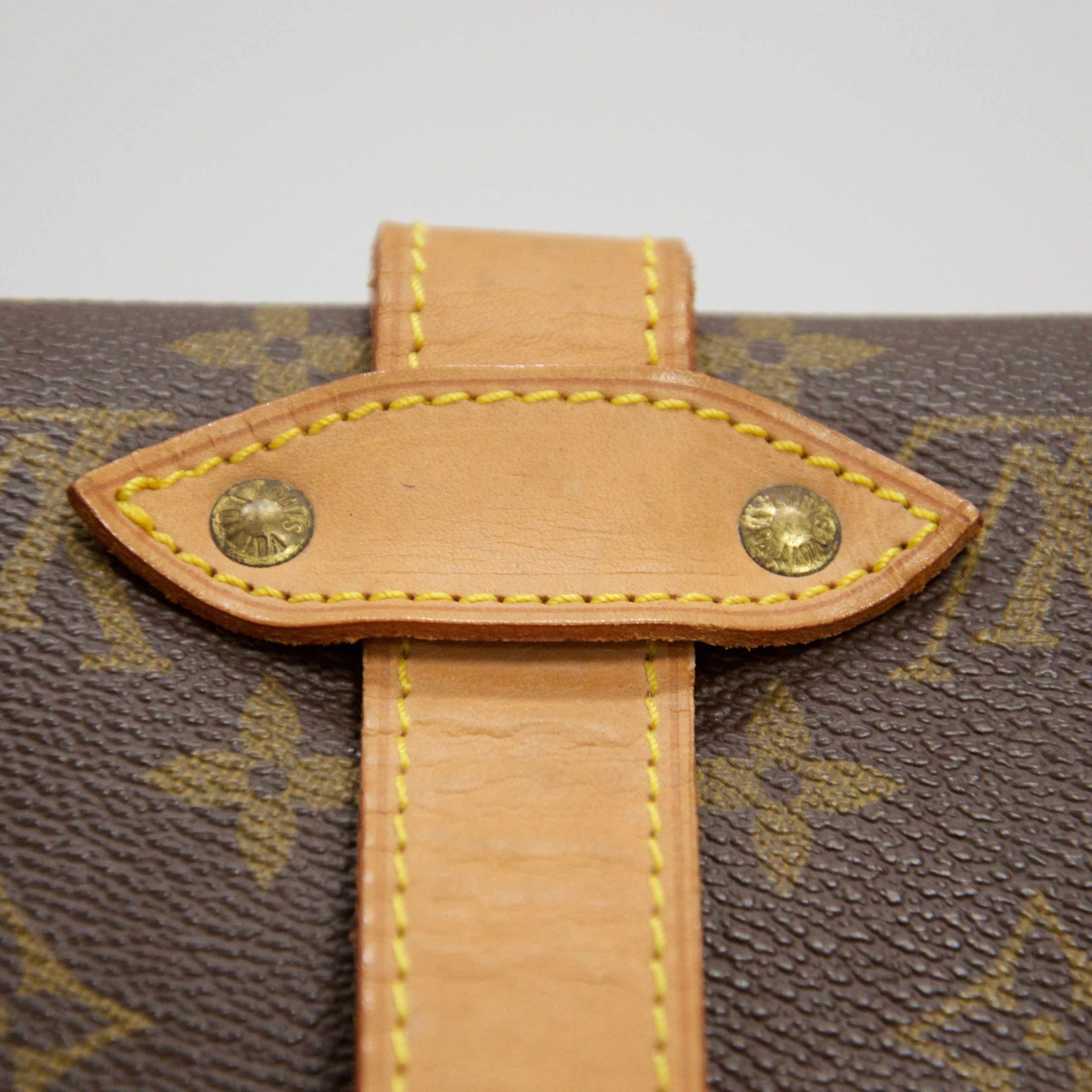 Louis Vuitton Monogram Saumur 35