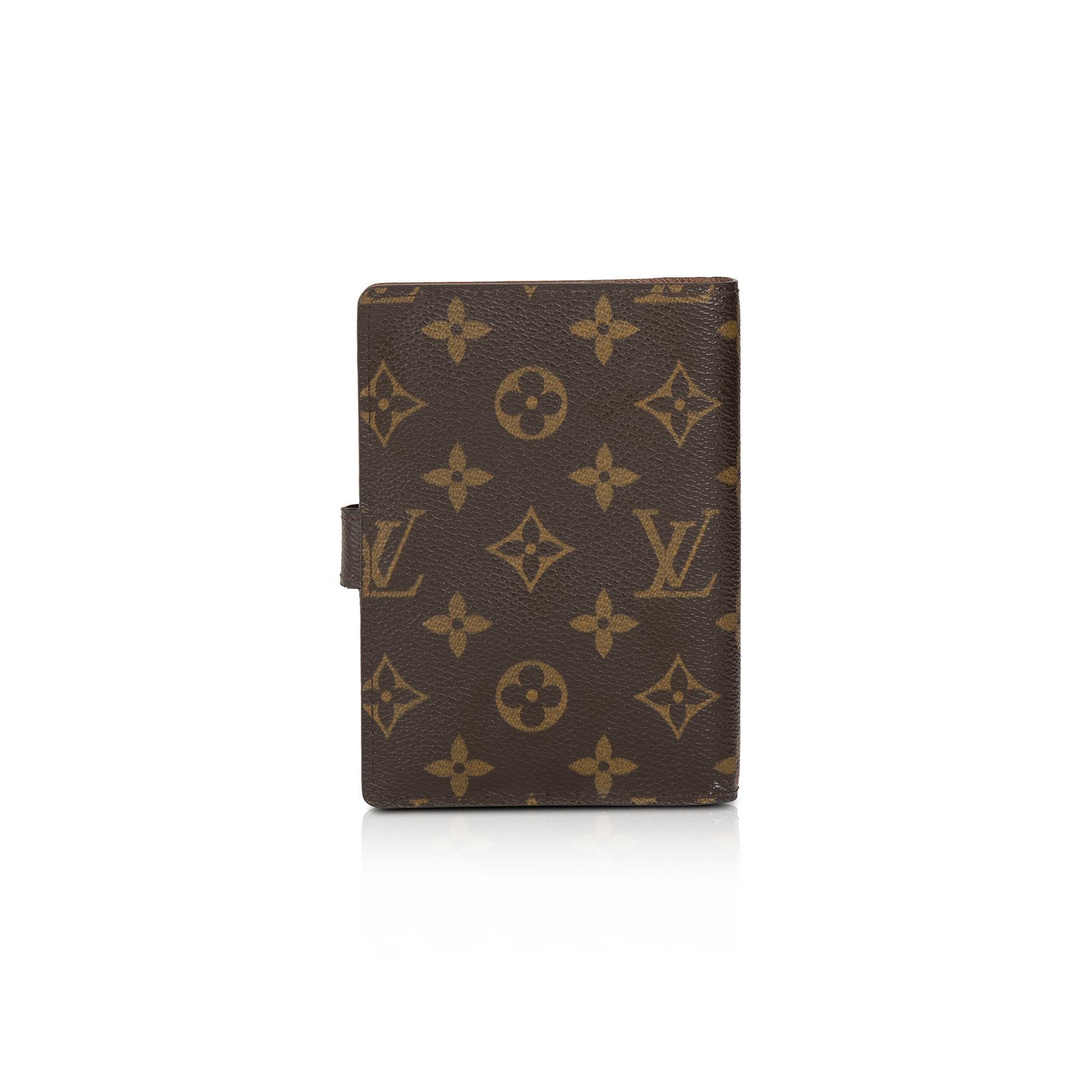 Louis Vuitton Monogram Small Ring Agenda Cover w/ Box