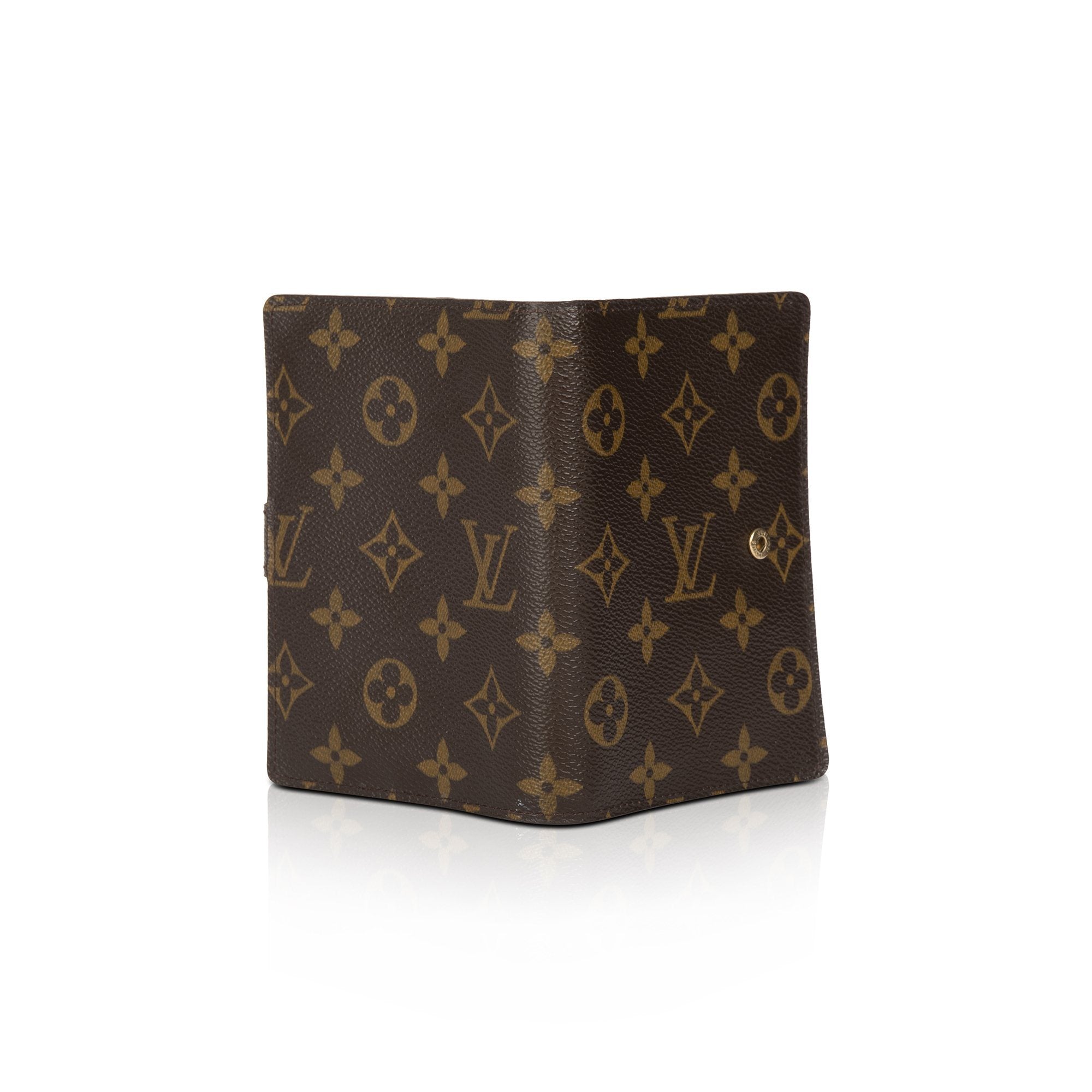 Louis Vuitton Monogram Small Ring Agenda Cover w/ Box