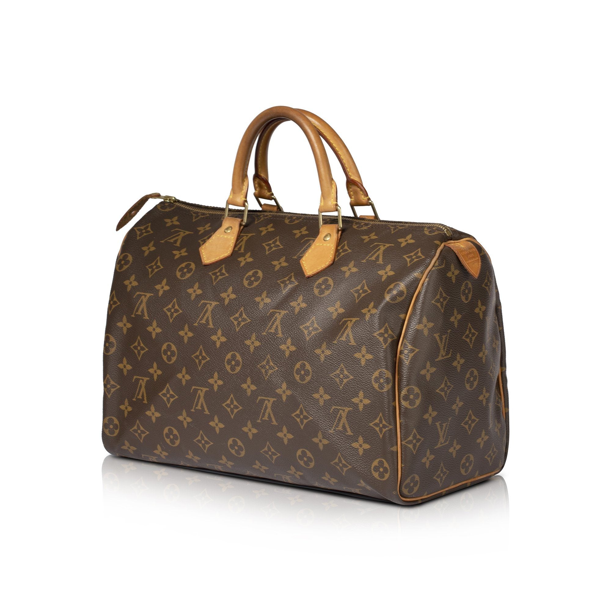 Louis Vuitton Monogram Speedy 35 w/ Box