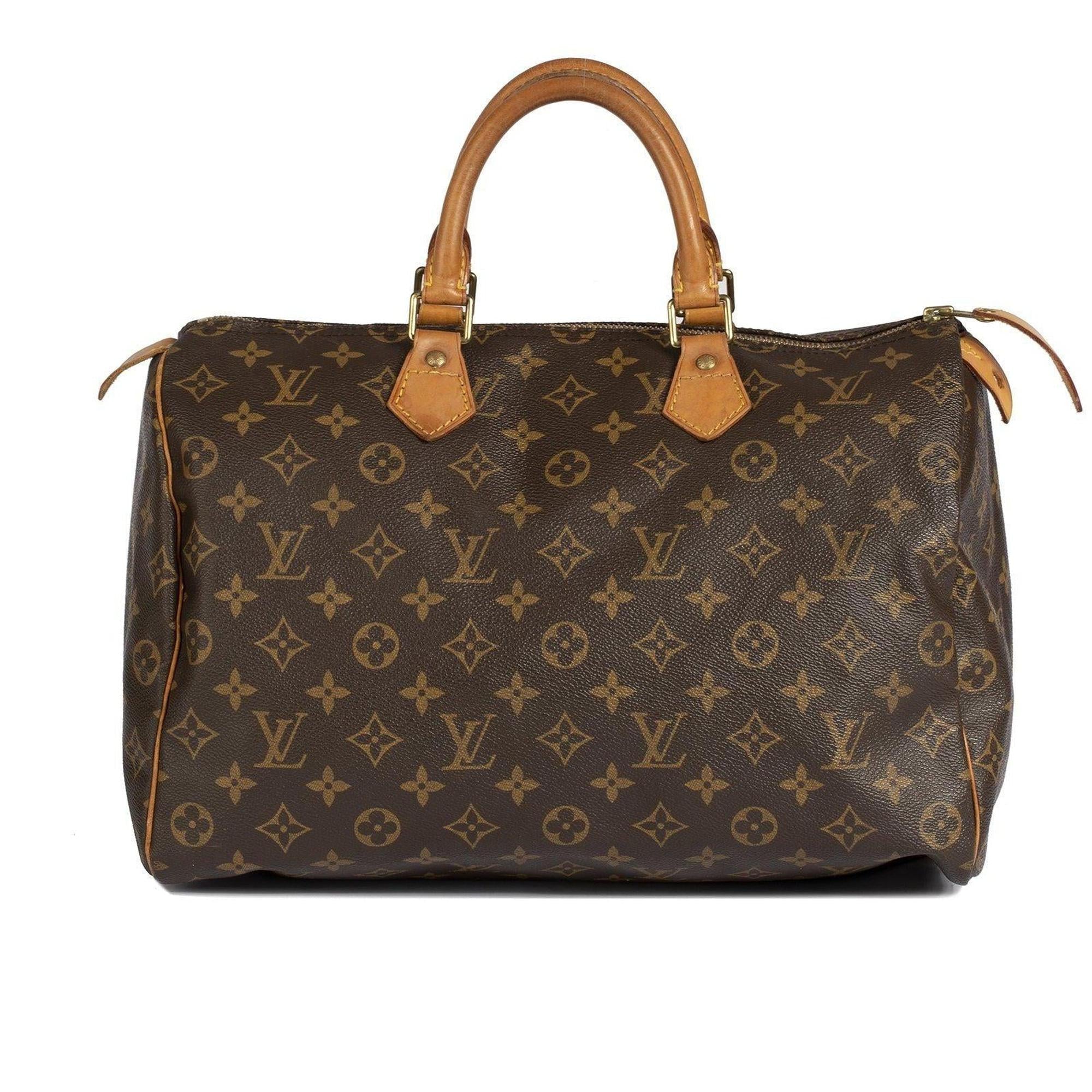 Louis Vuitton Monogram Speedy 35