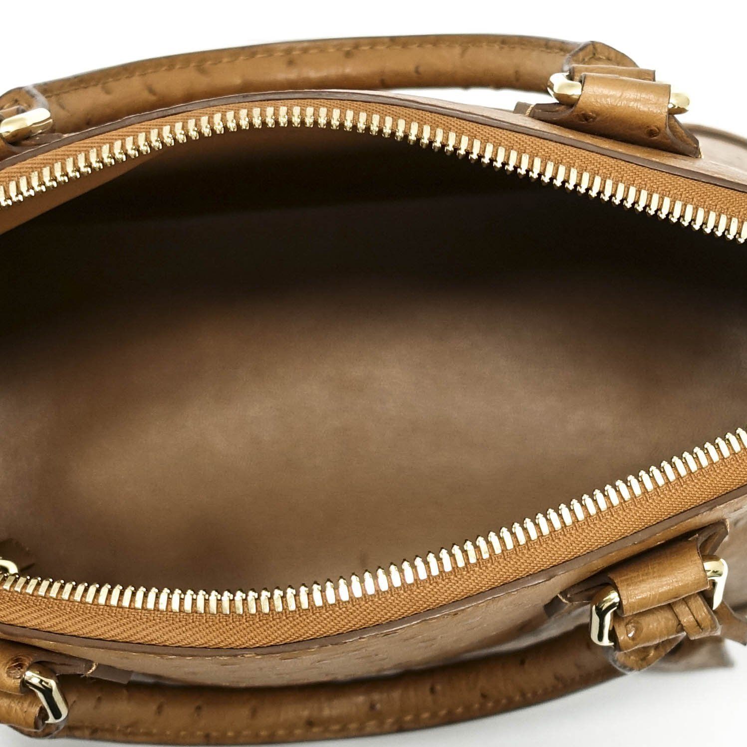 Louis Vuitton Ostrich Lockit MM