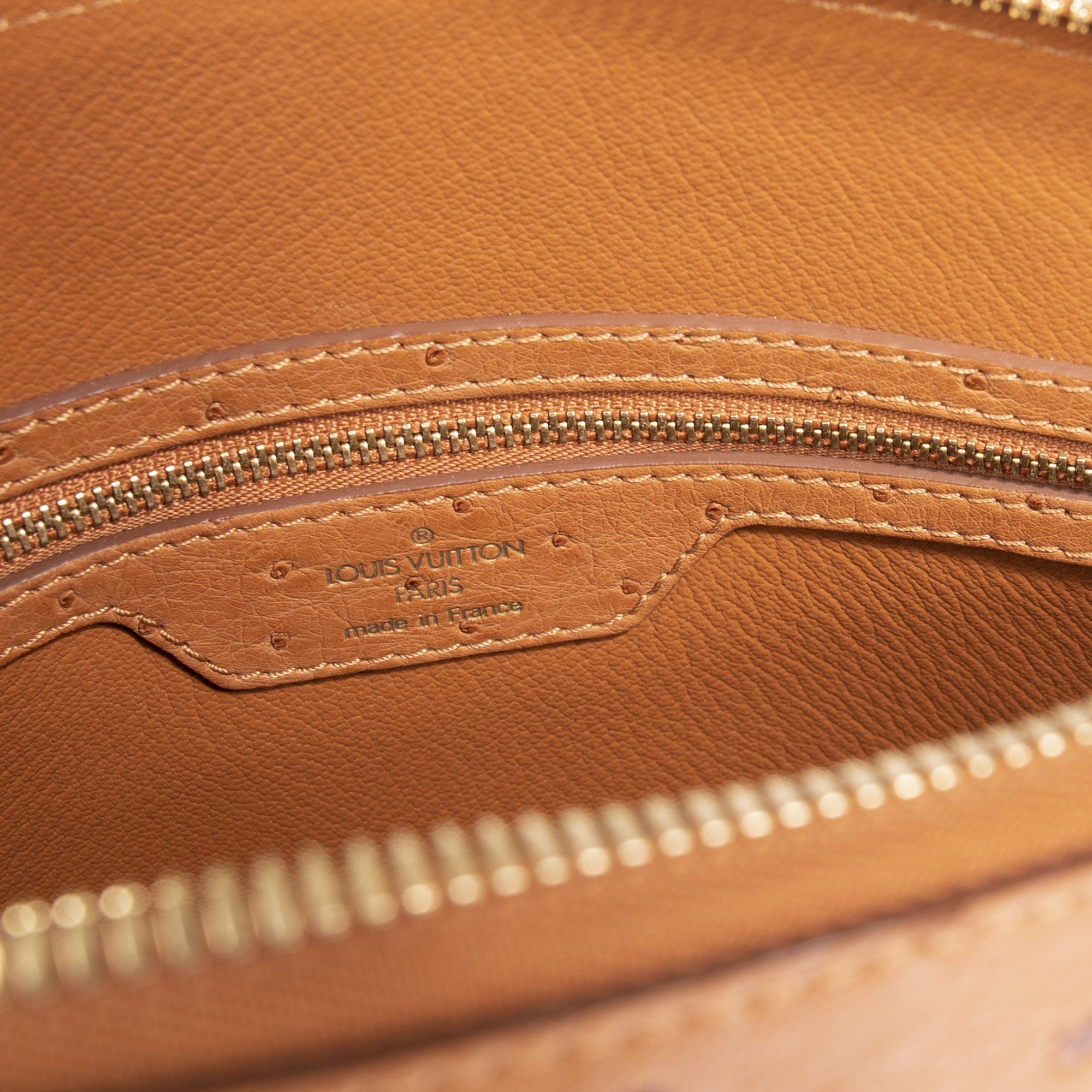 Louis Vuitton Ostrich Lockit PM