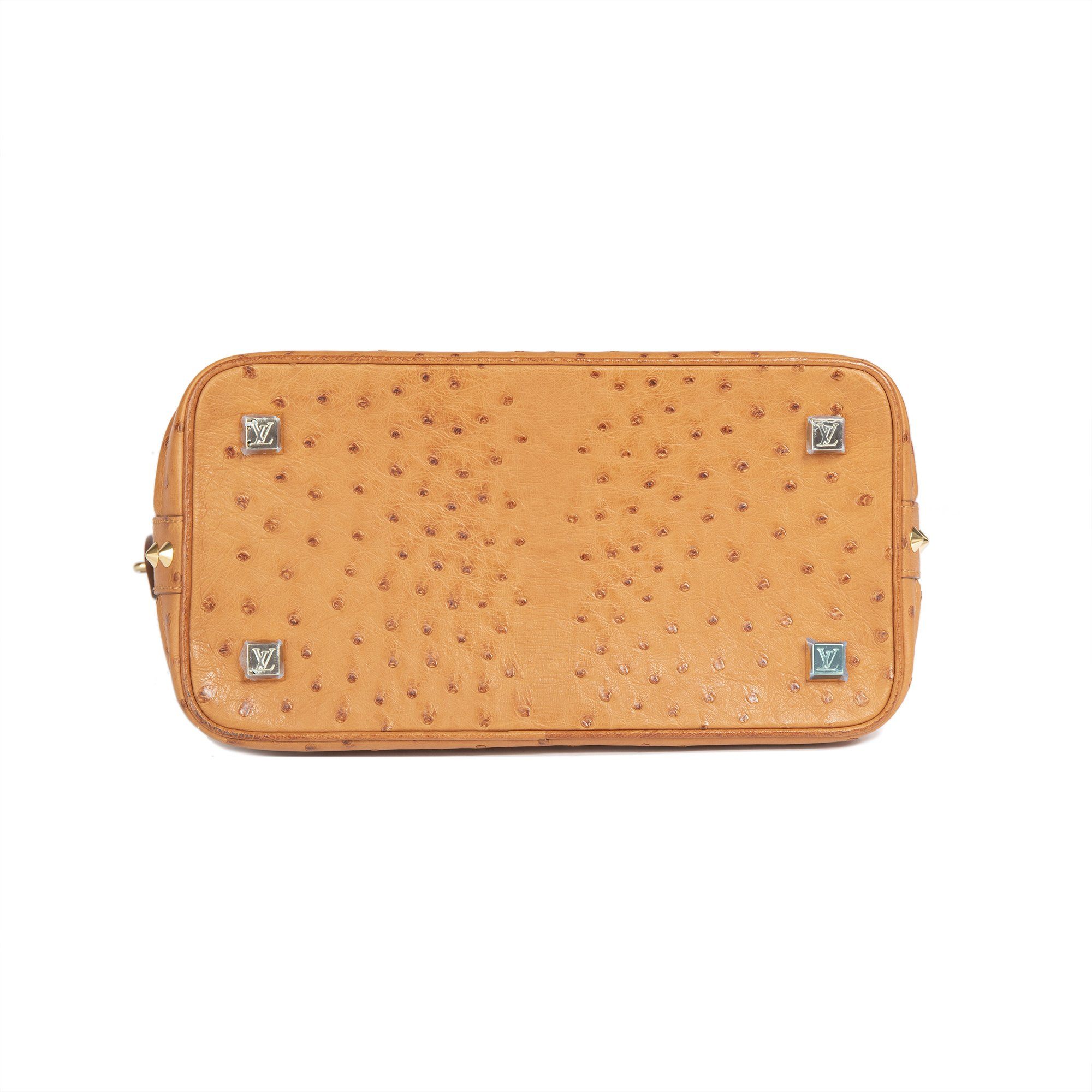 Louis Vuitton Ostrich Lockit PM