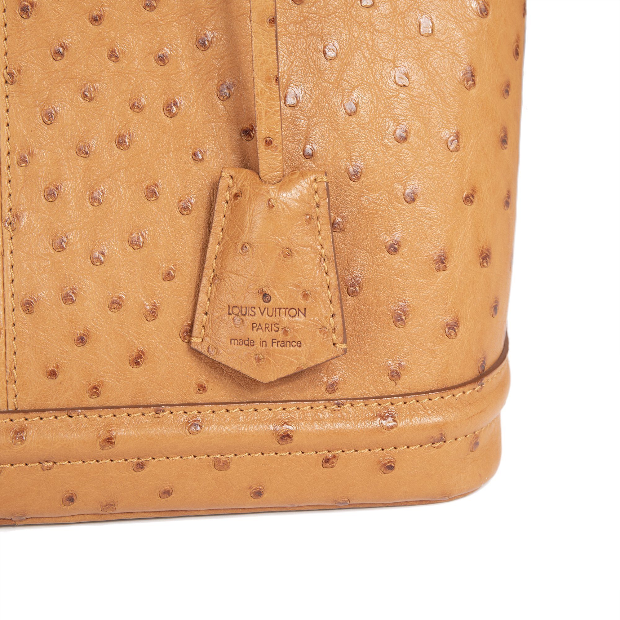 Louis Vuitton Ostrich Lockit PM