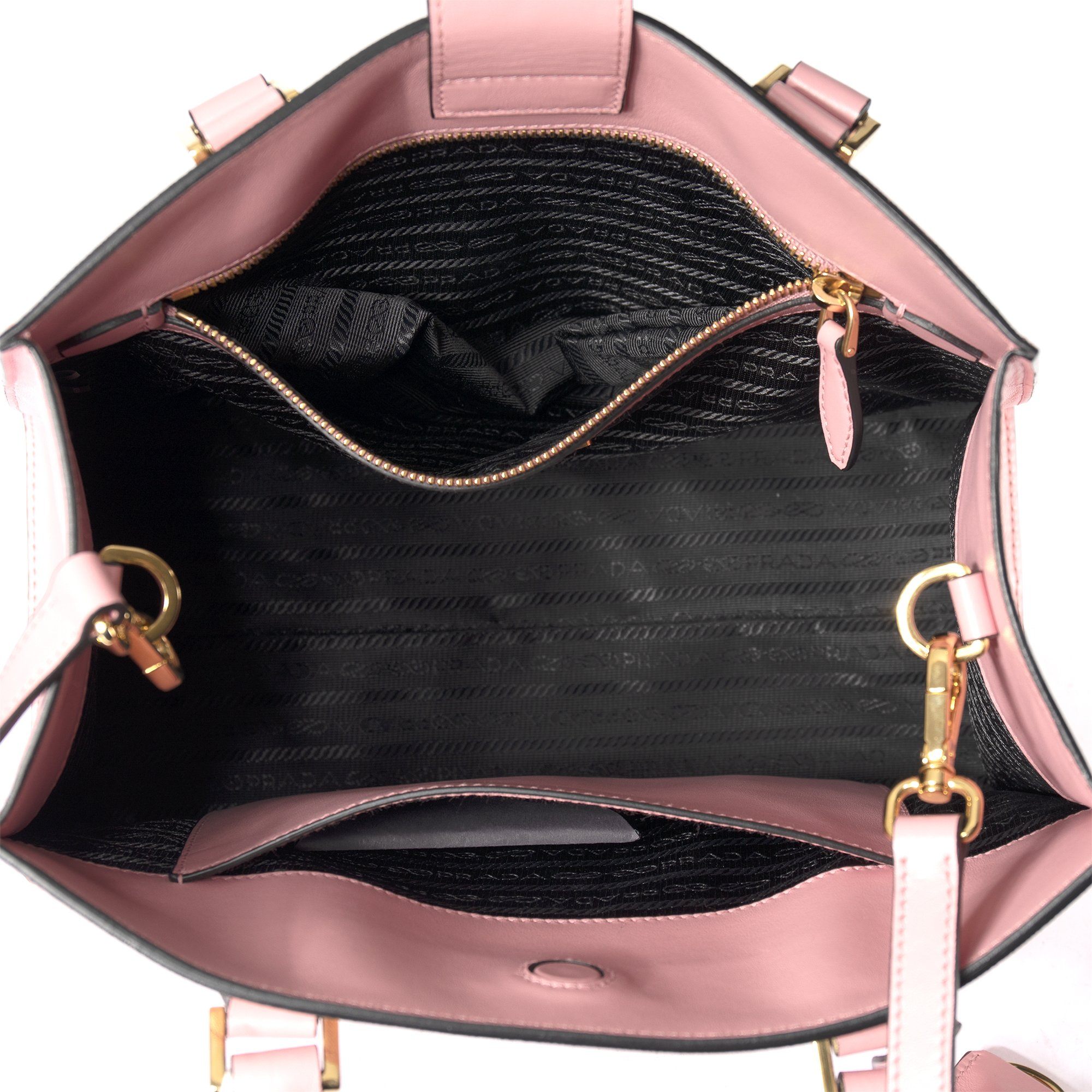 Prada 2018 Saffiano Soft Calf Tote