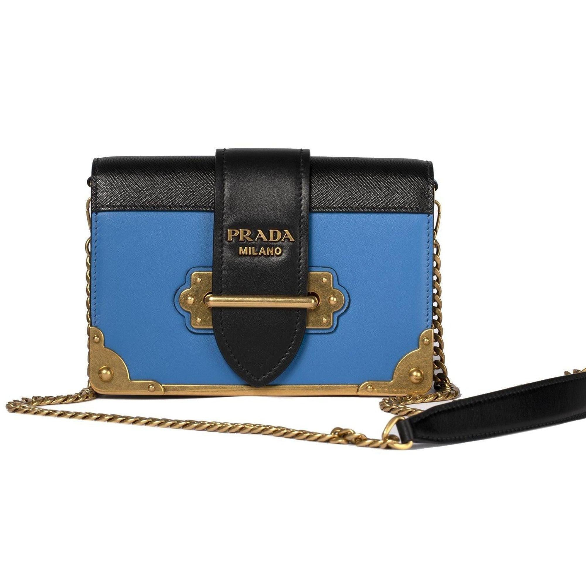 Prada 2019 Cahier Crossbody Bag