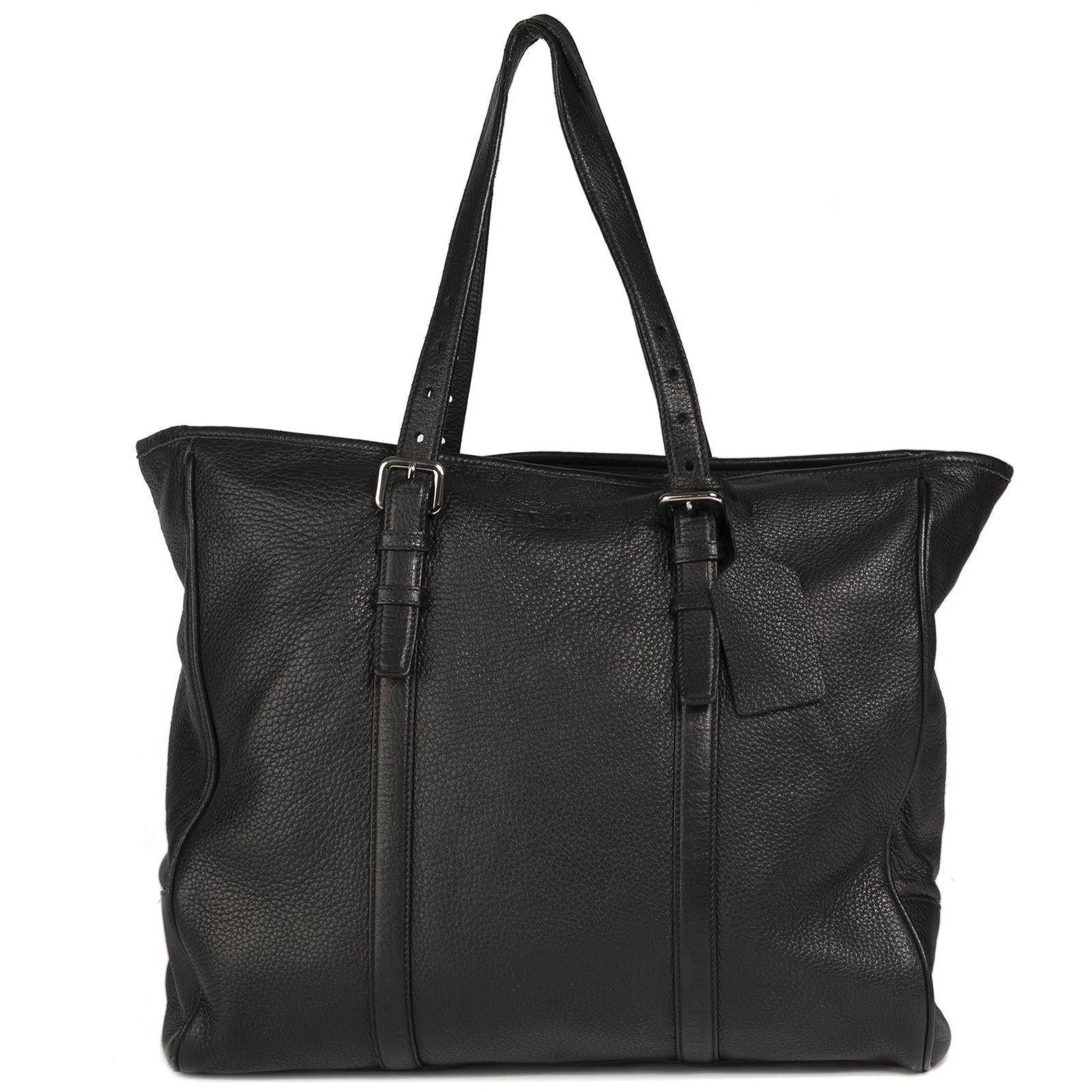 Prada Large Cervo Lux Tote