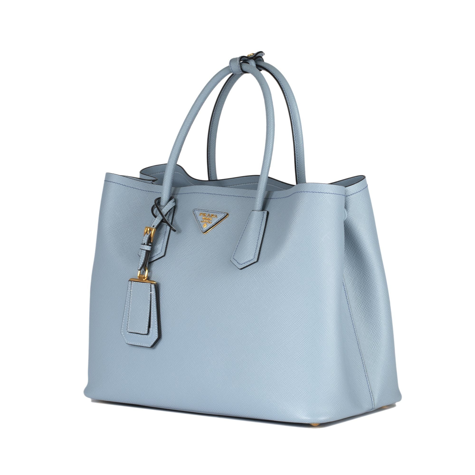 Prada Large Saffiano Cuir Double Tote