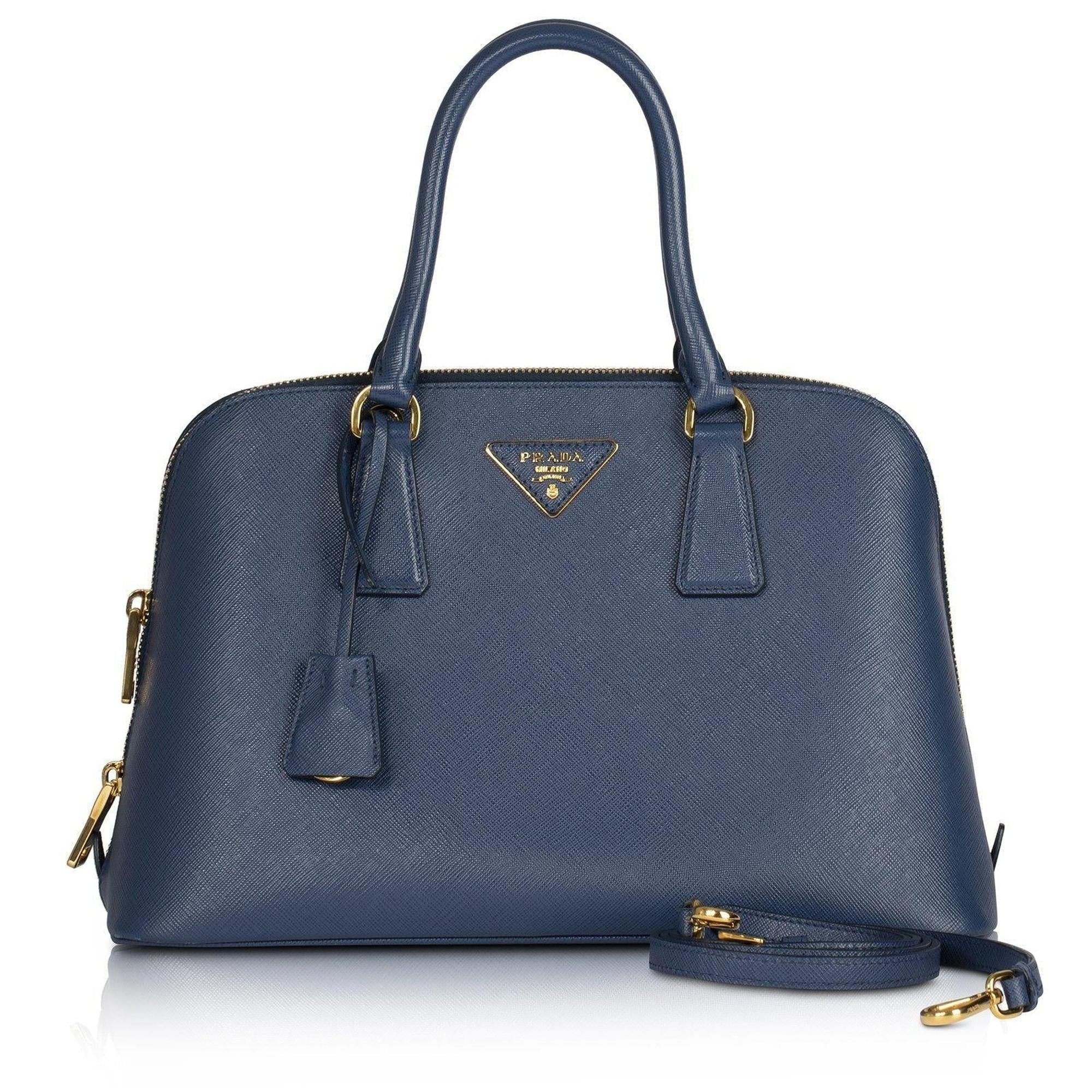 Prada Medium Saffiano Lux Promenade Bag