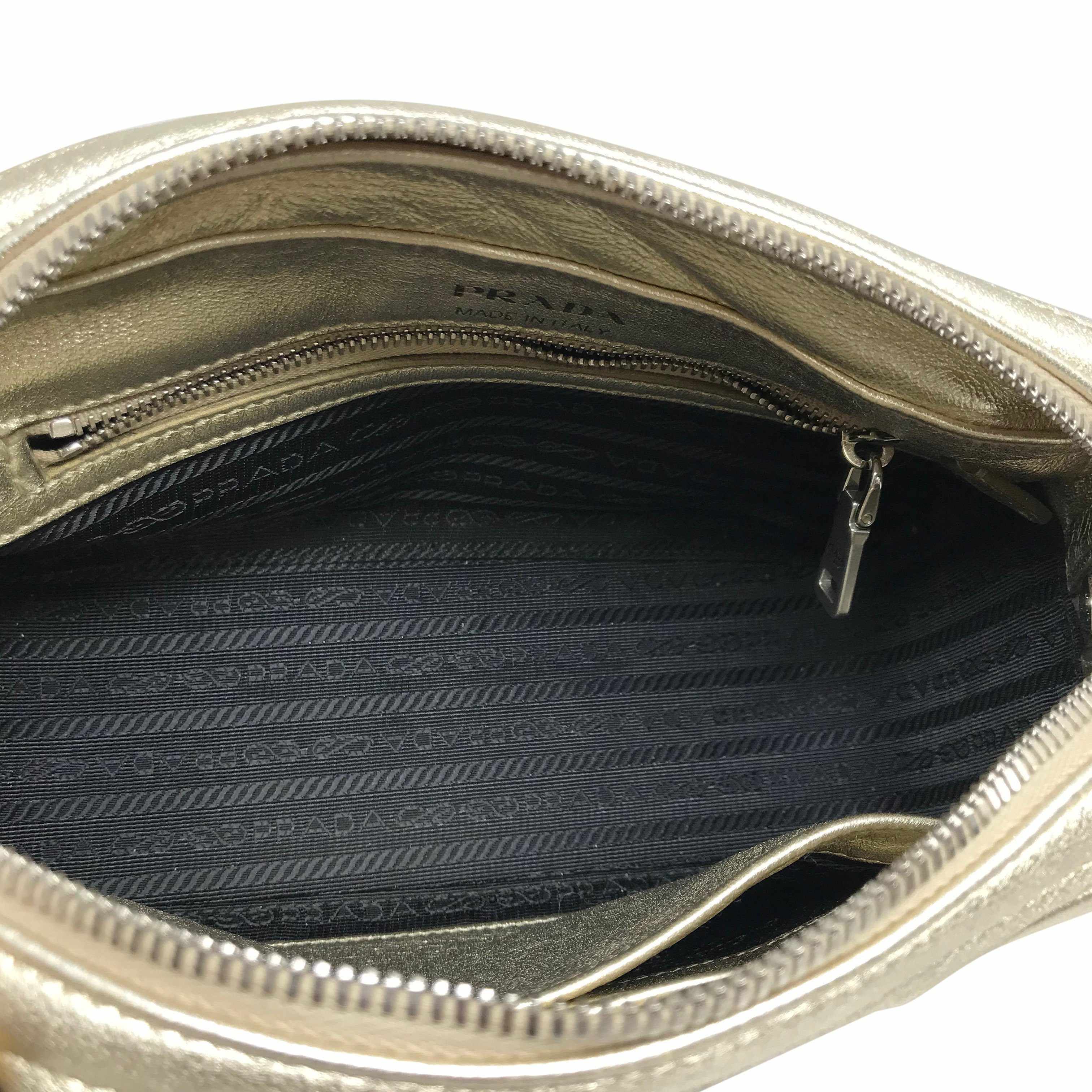 Prada Nappa Diagramme Crossbody Bag