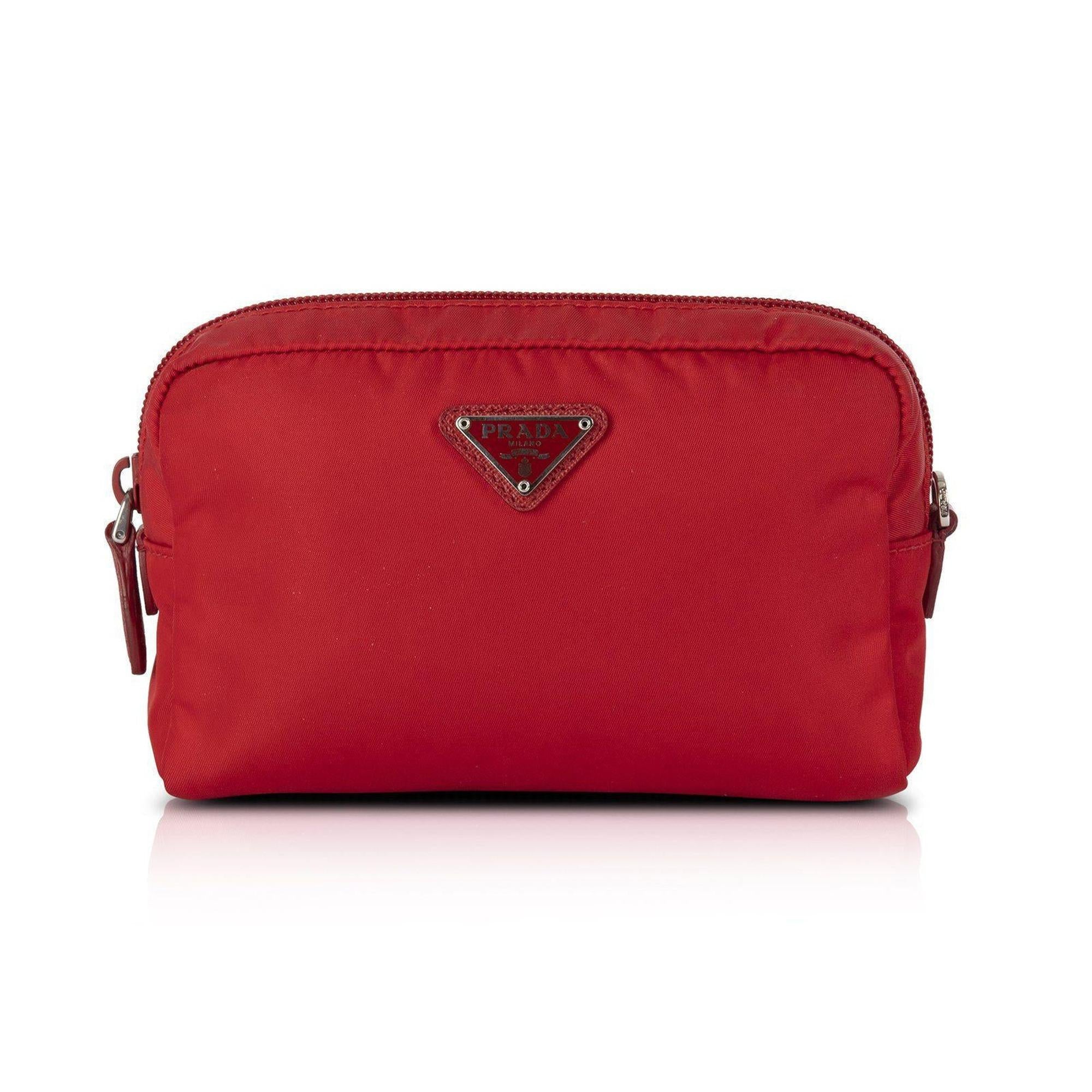 Prada Nylon Cosmetic Pouch