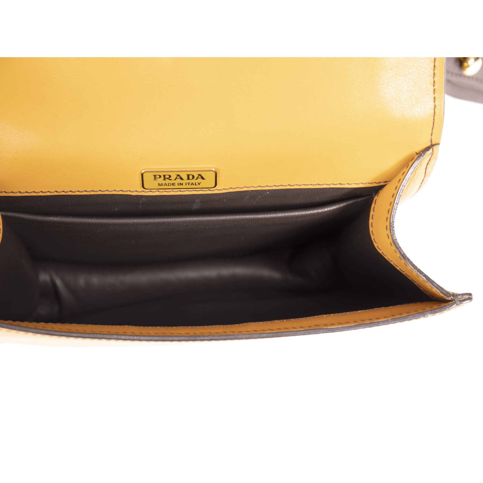 Prada Pionniere City Calf Saddle Crossbody Bag