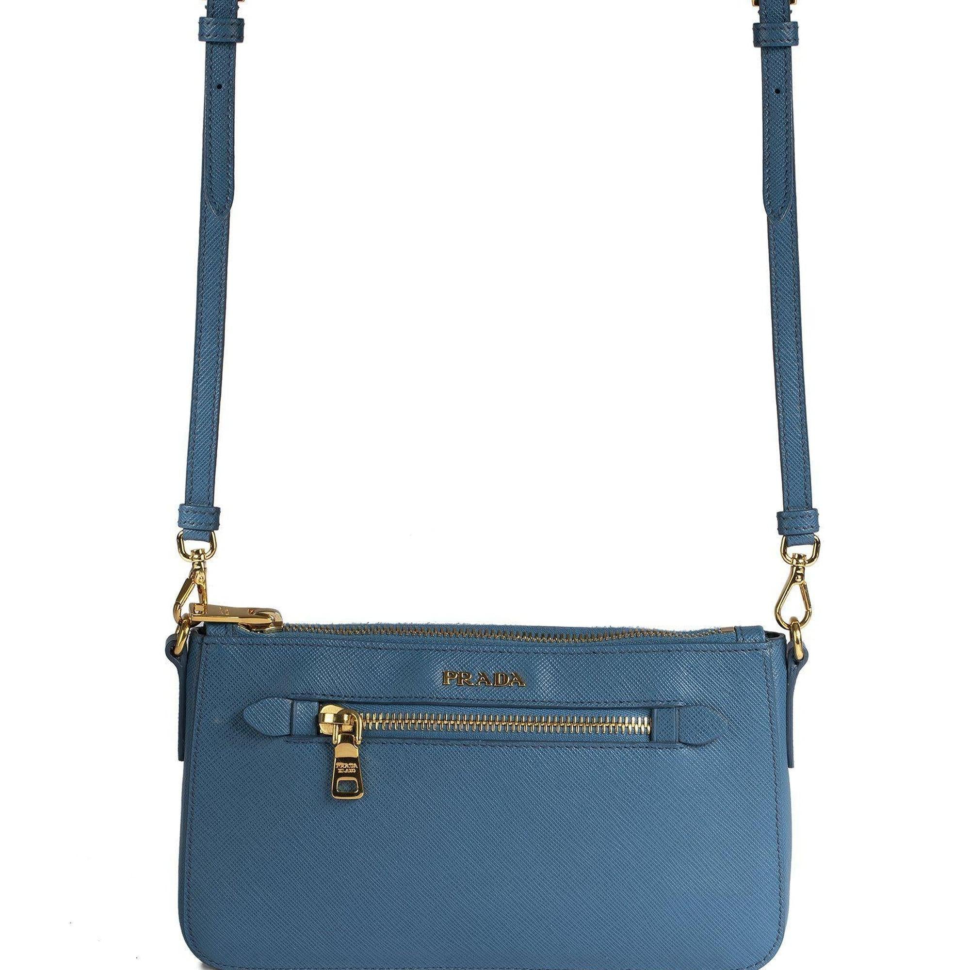 Prada Saffiano Lux Crossbody Bag