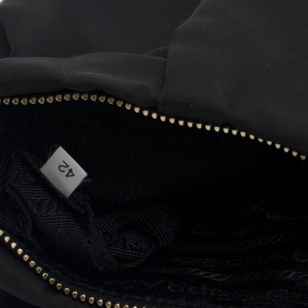 Prada Tessuto Bow Wristlet