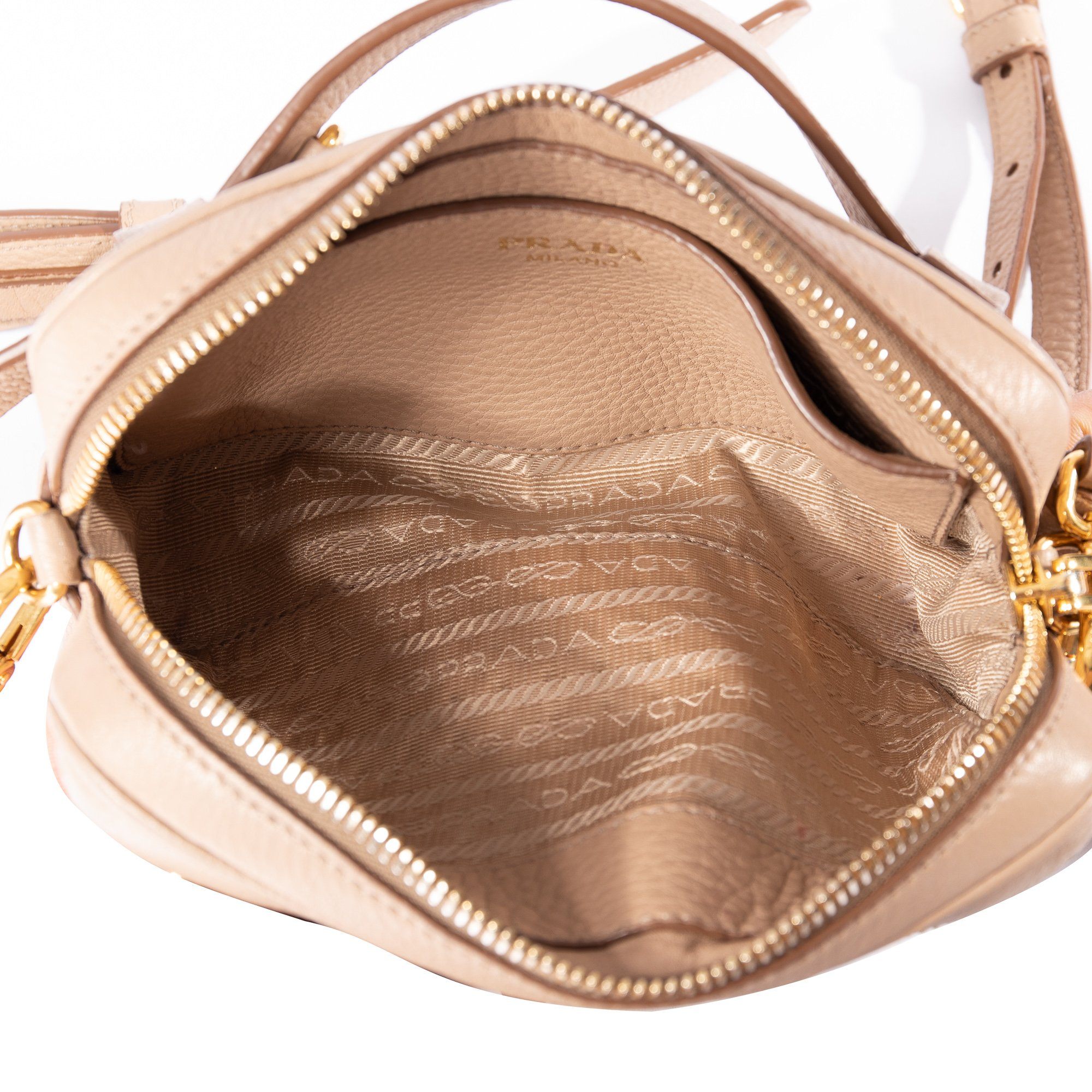 Prada Vitello Daino Convertible Belt Bag