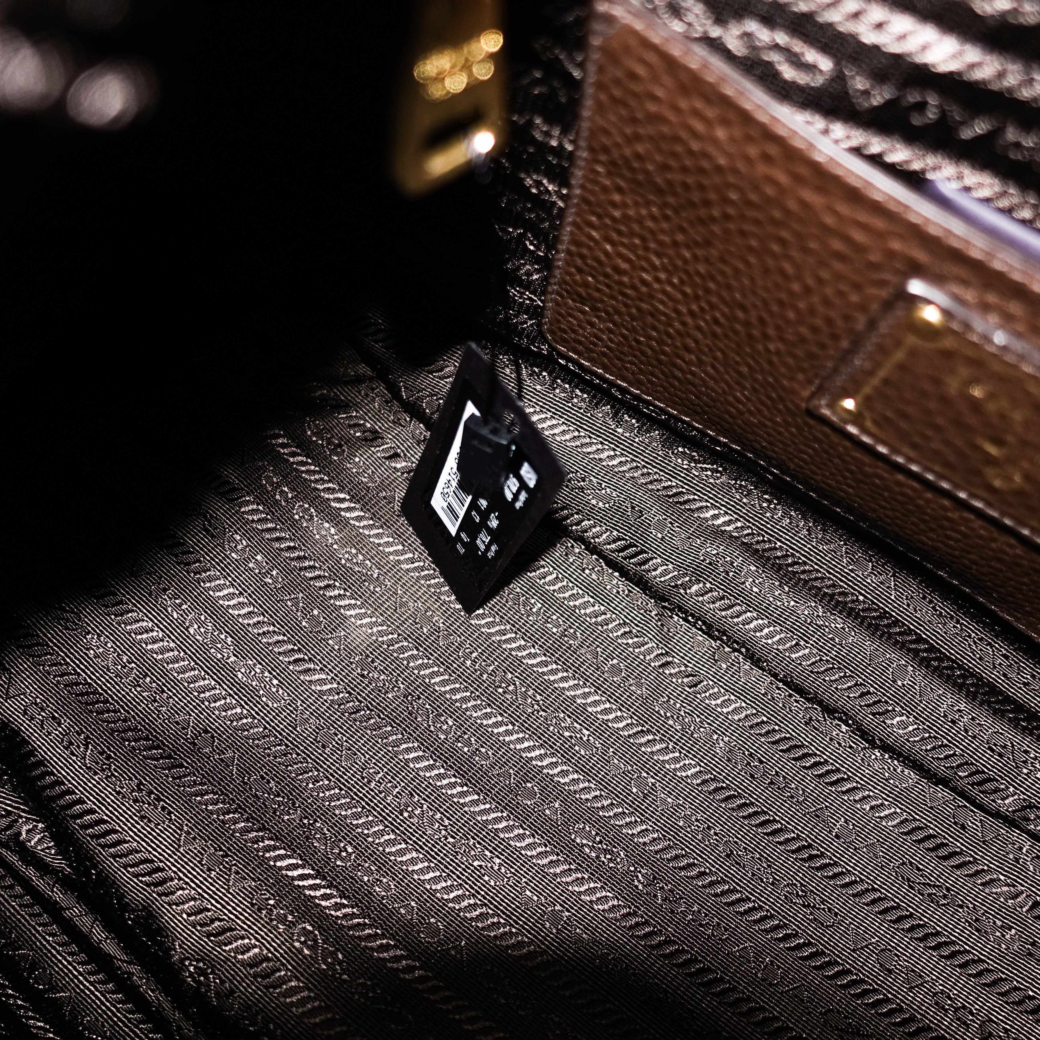 Prada Vitello Daino Sacca Bruciato