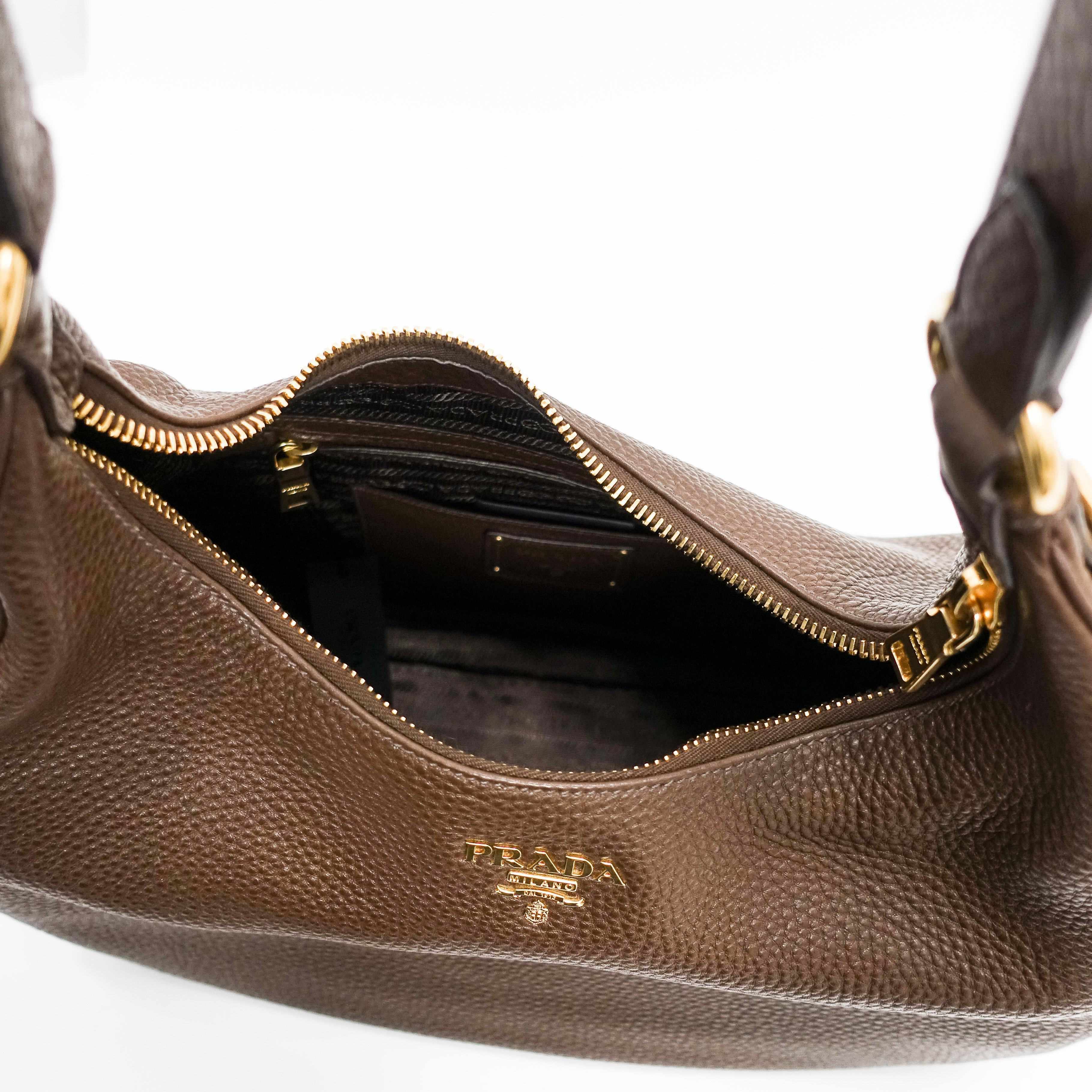 Prada Vitello Daino Sacca Bruciato
