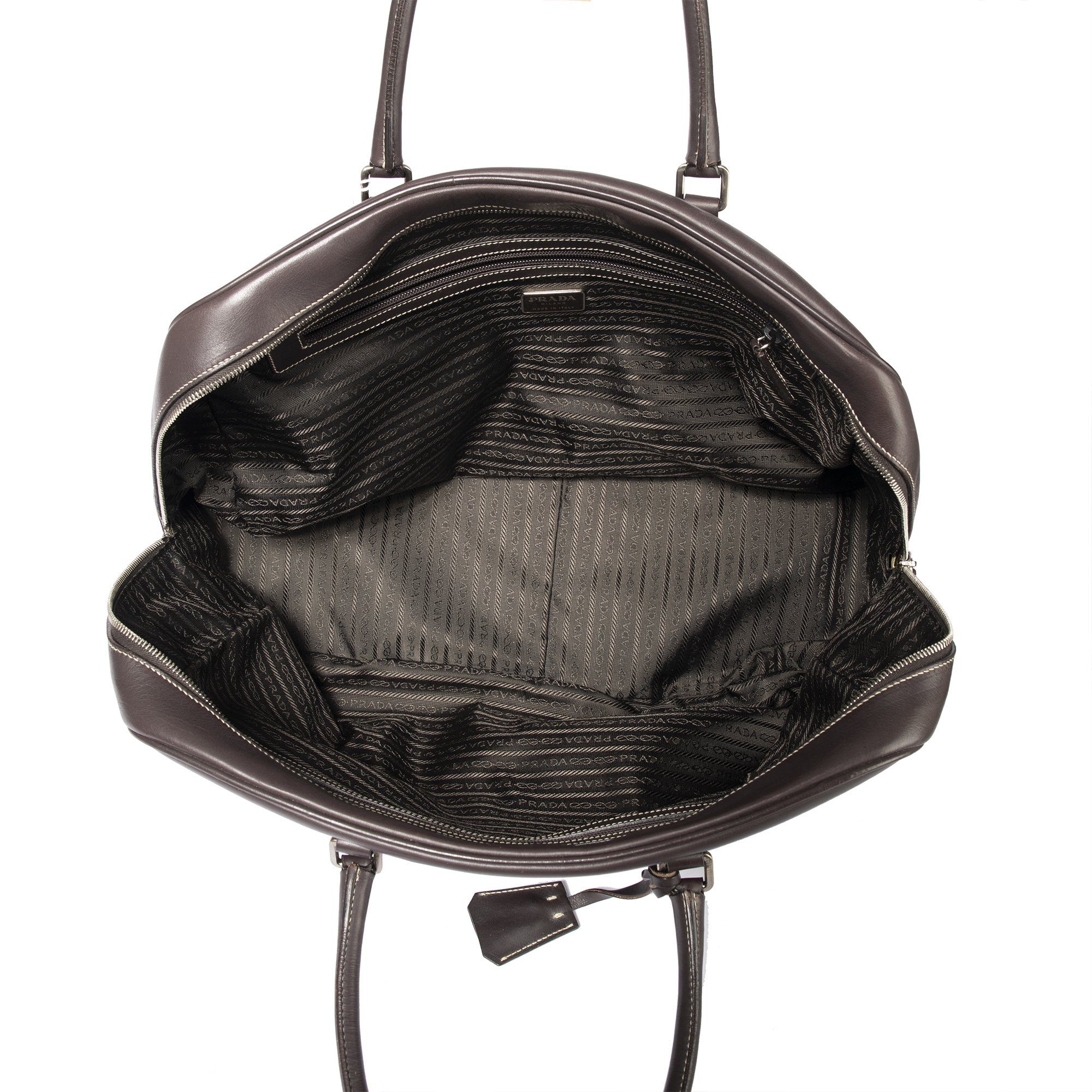 Prada Vitello Travel Large Briefcase