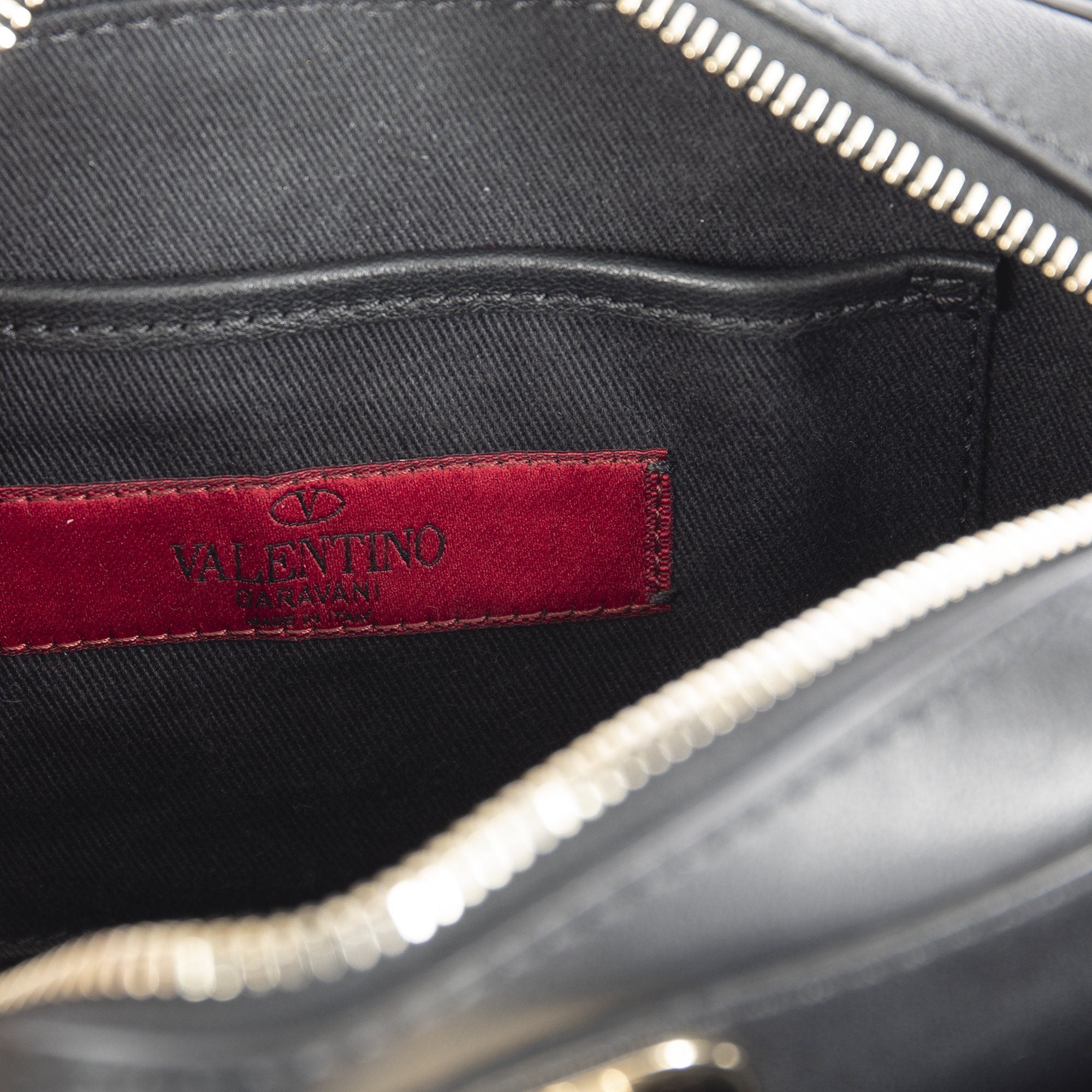 Valentino Rockstud Flip-Lock Camera Bag