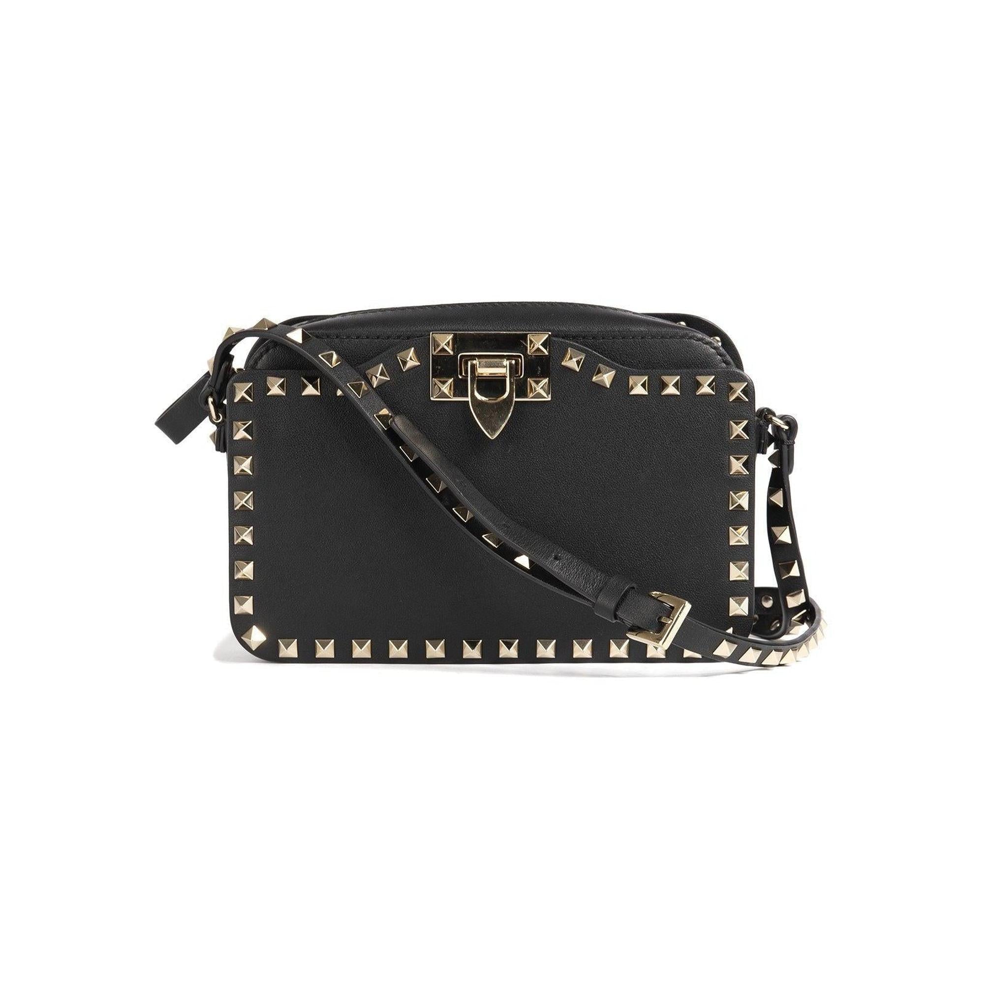 Valentino Rockstud Flip-Lock Camera Bag