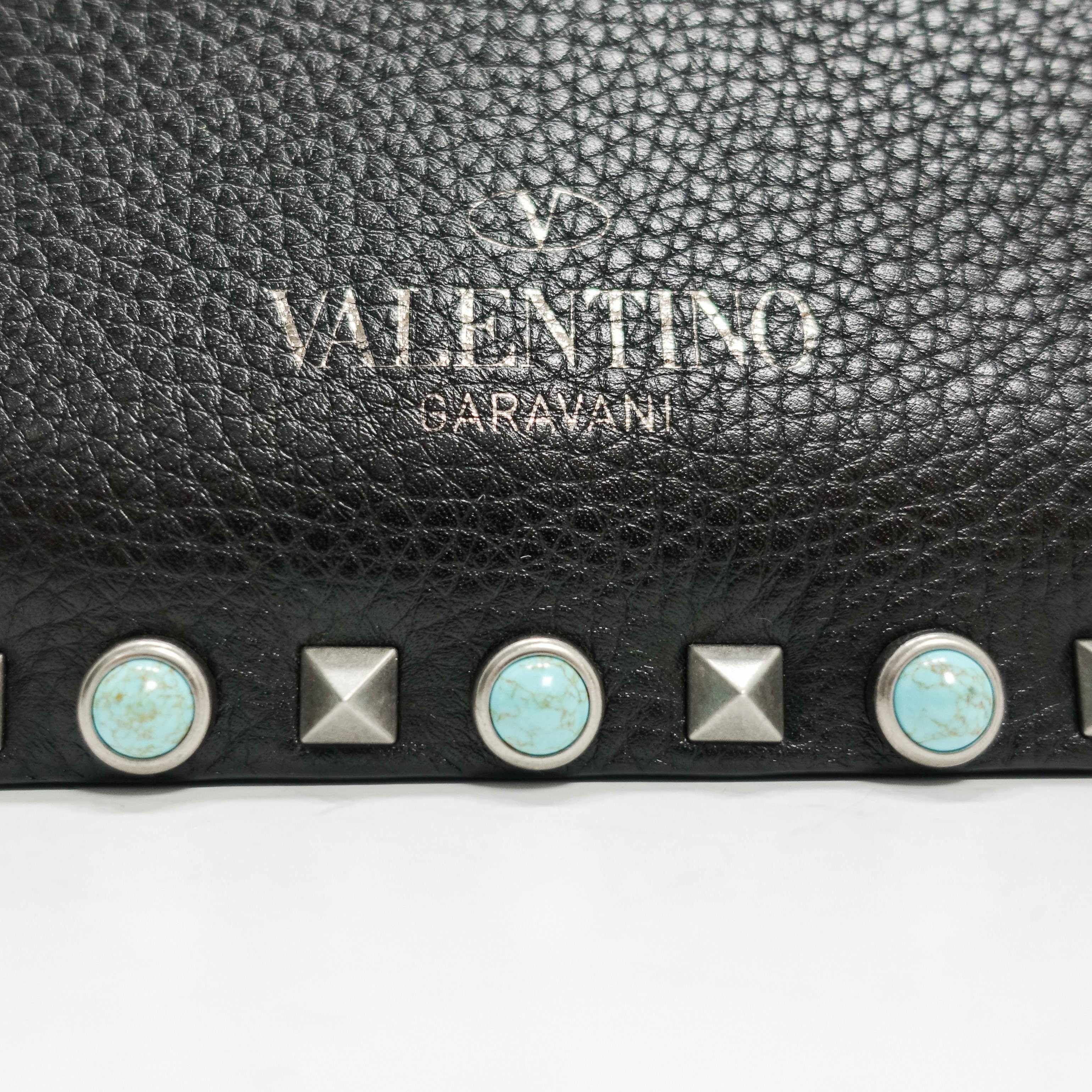 Valention Rockstud Rolling Crossbody Bag