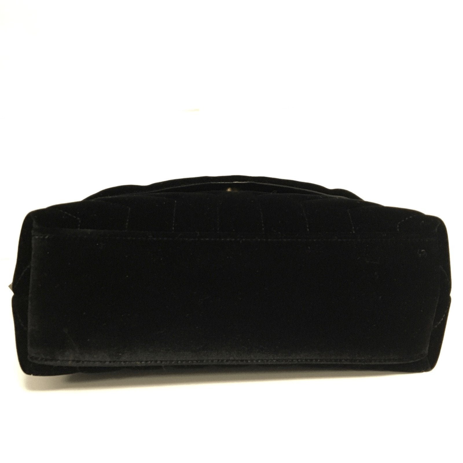 YSL Black Small Velvet Loulou