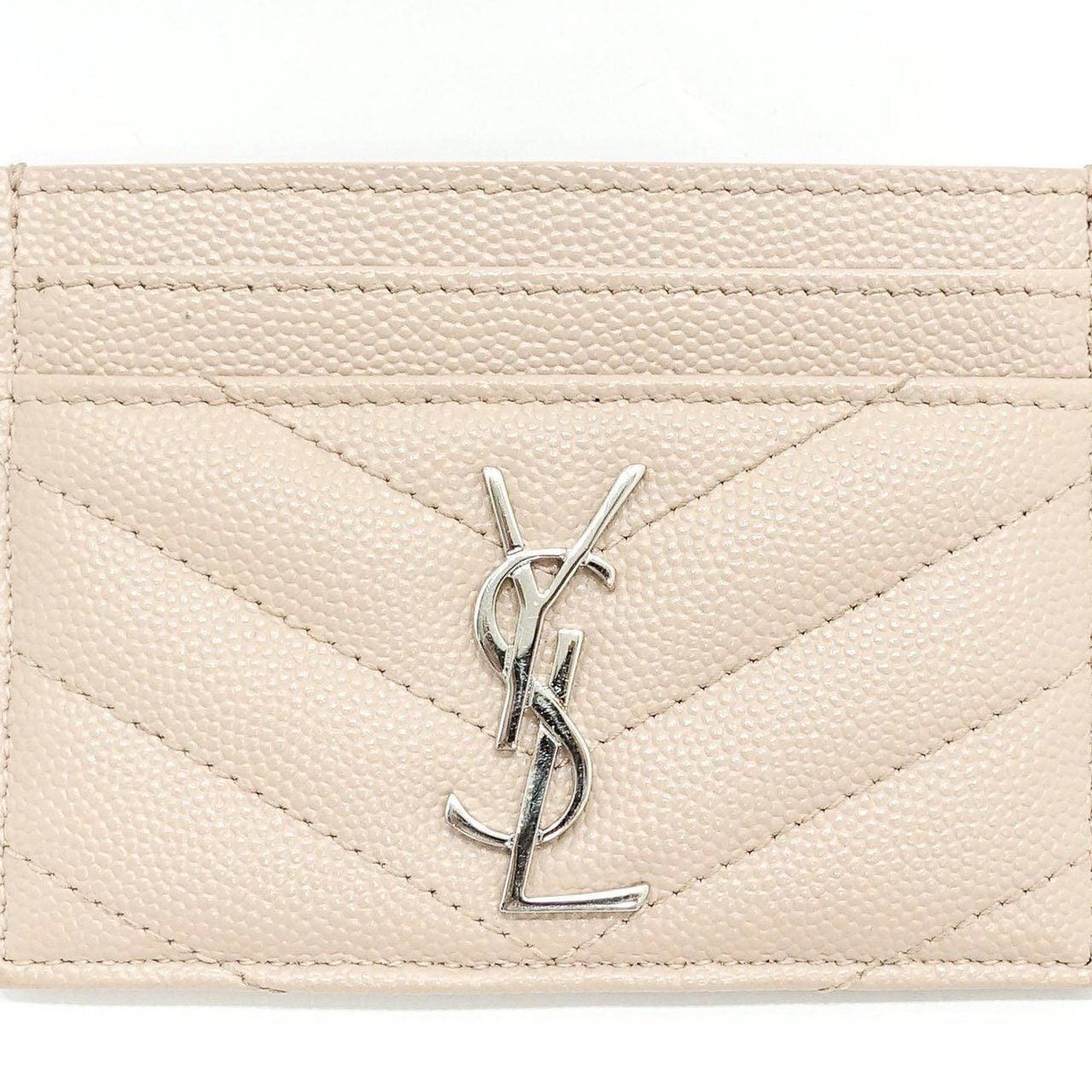 YSL Pale Blush Credit Card Case