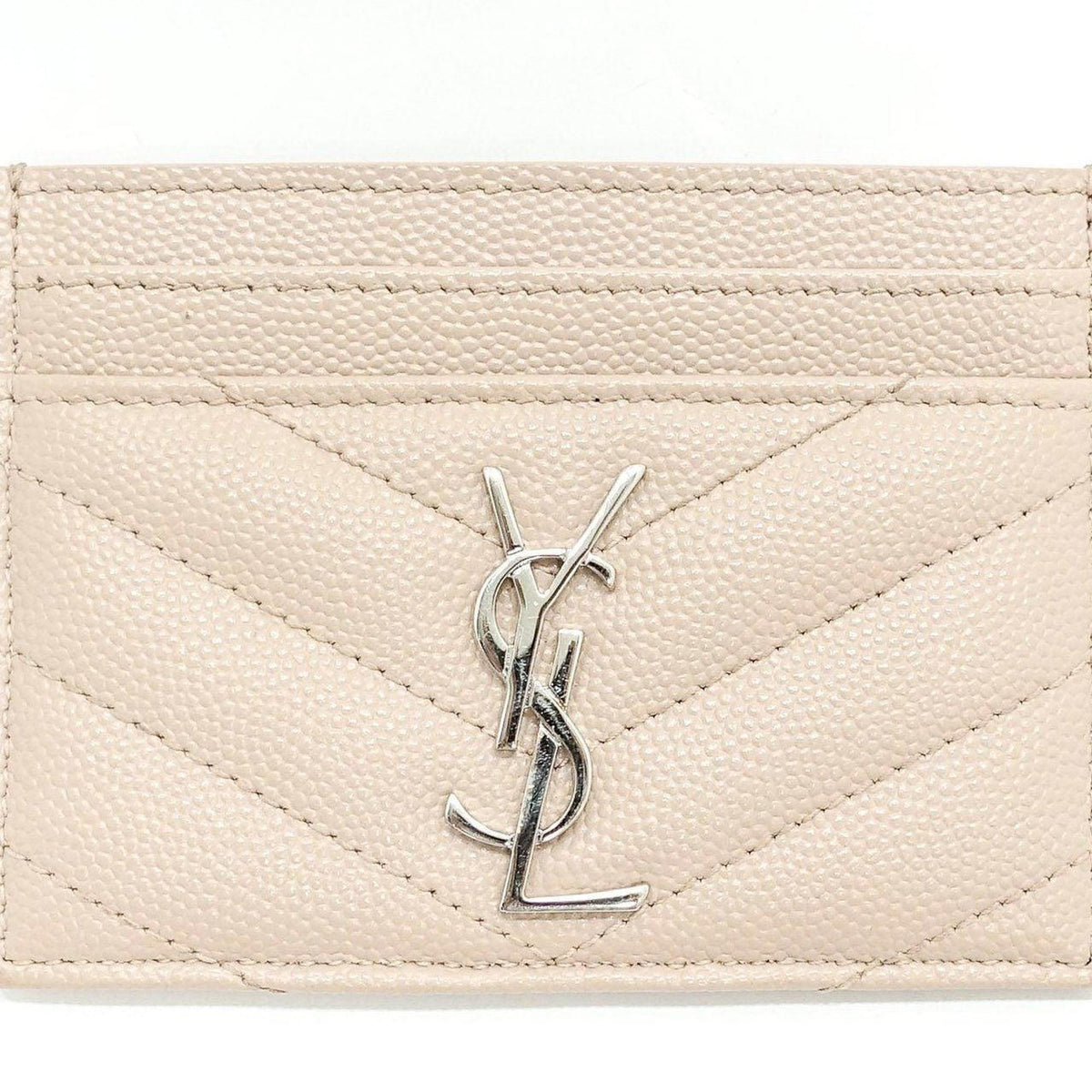 YSL Pale Blush Credit Card Case Oliver Jewellery