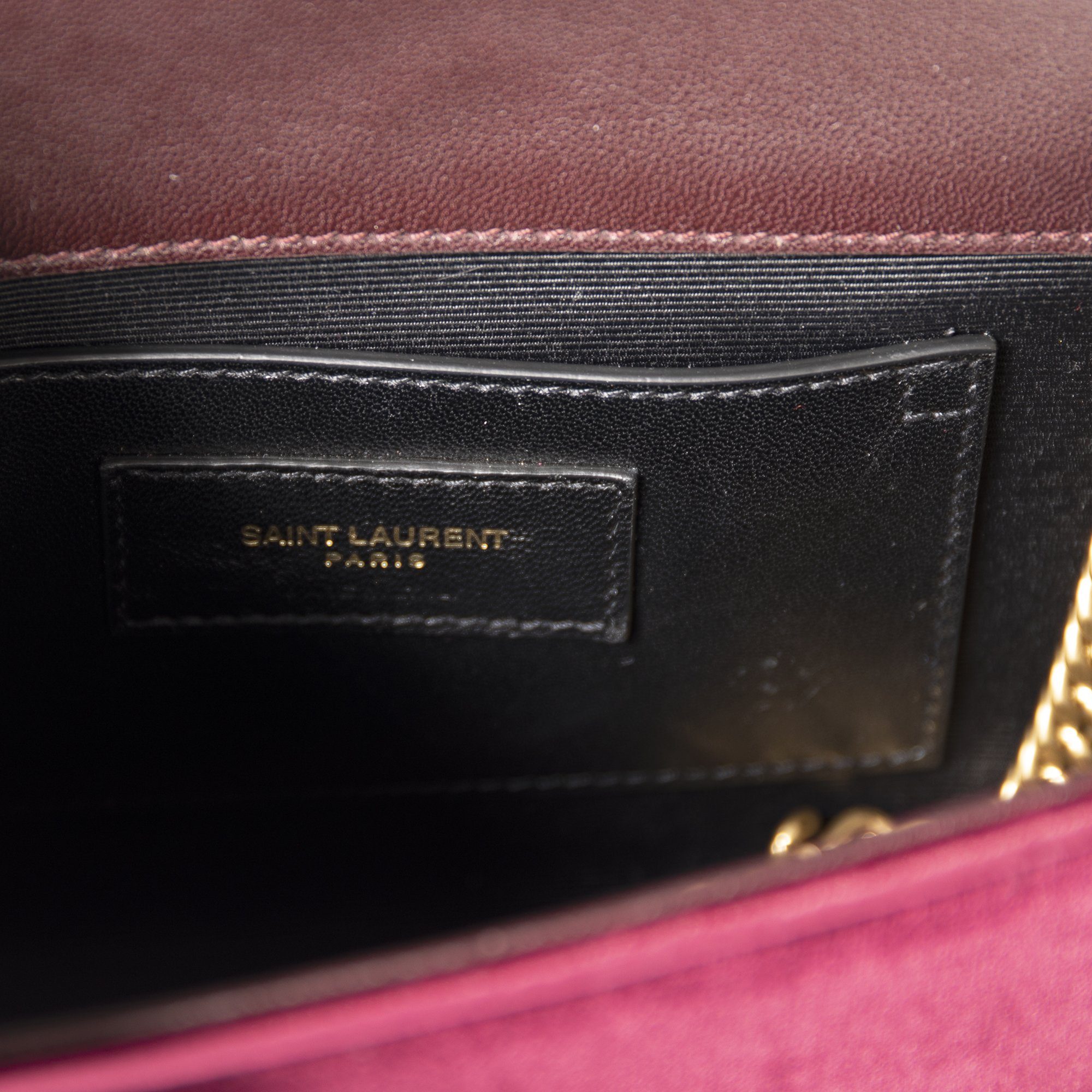 Yves Saint Laurent Velvet Kate Tassel Bag