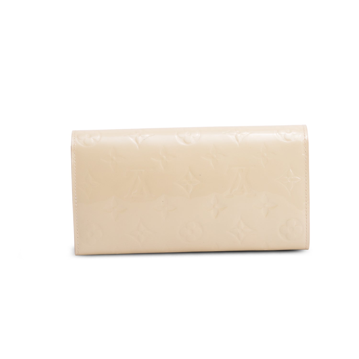 Louis Vuitton Yellow Monogram Vernis Sarah Wallet