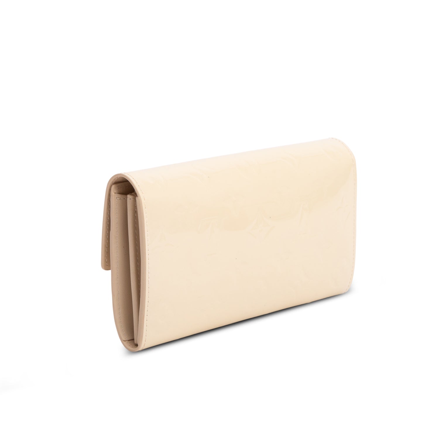Louis Vuitton Yellow Monogram Vernis Sarah Wallet