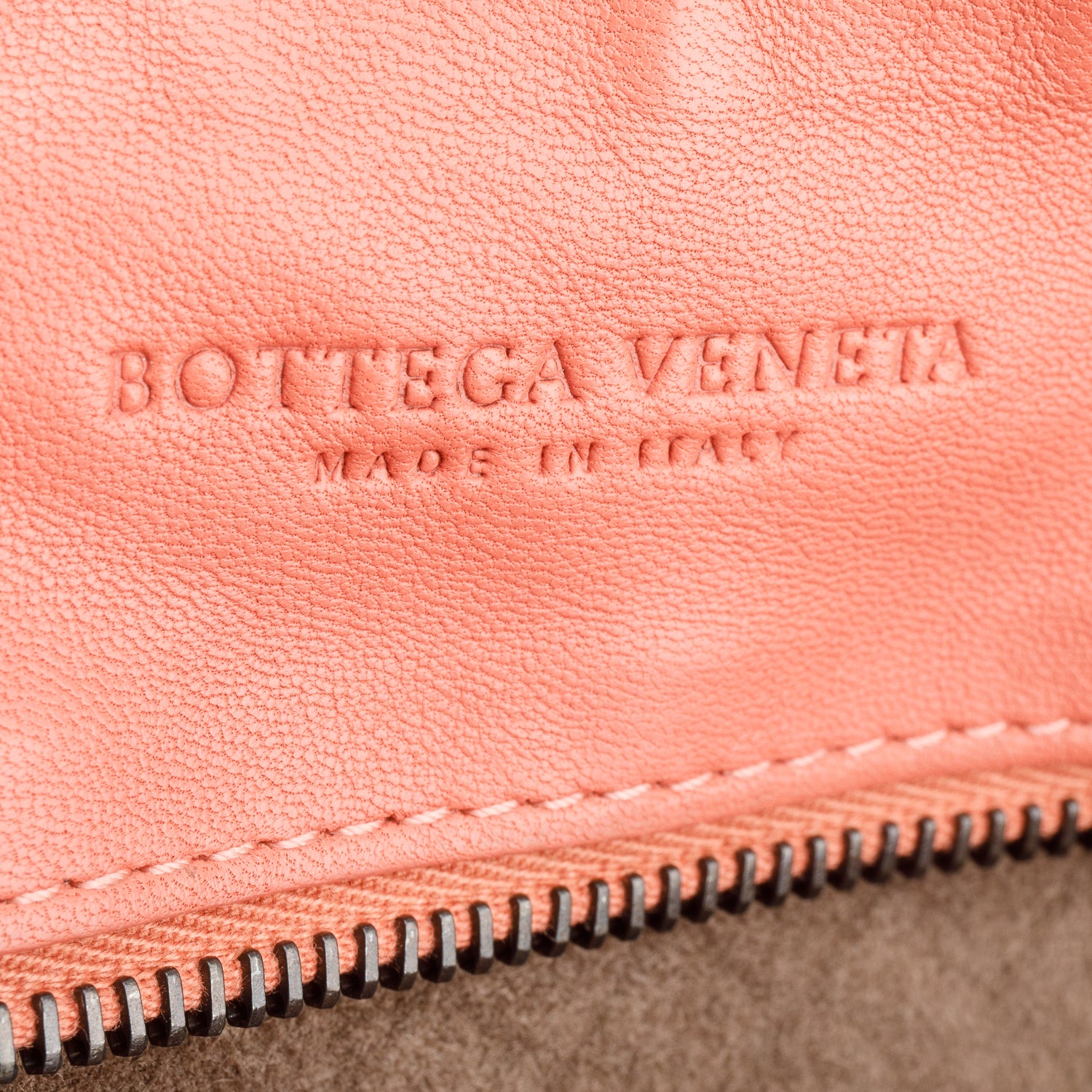 Bottega Veneta Pink Nappa Intrecciato Tote