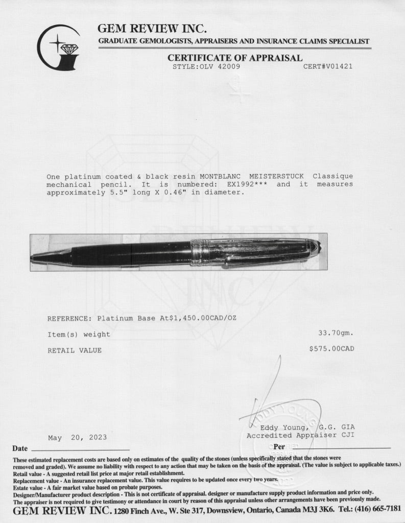 Montblanc Meisterstuck Classique Mechanical Pencil