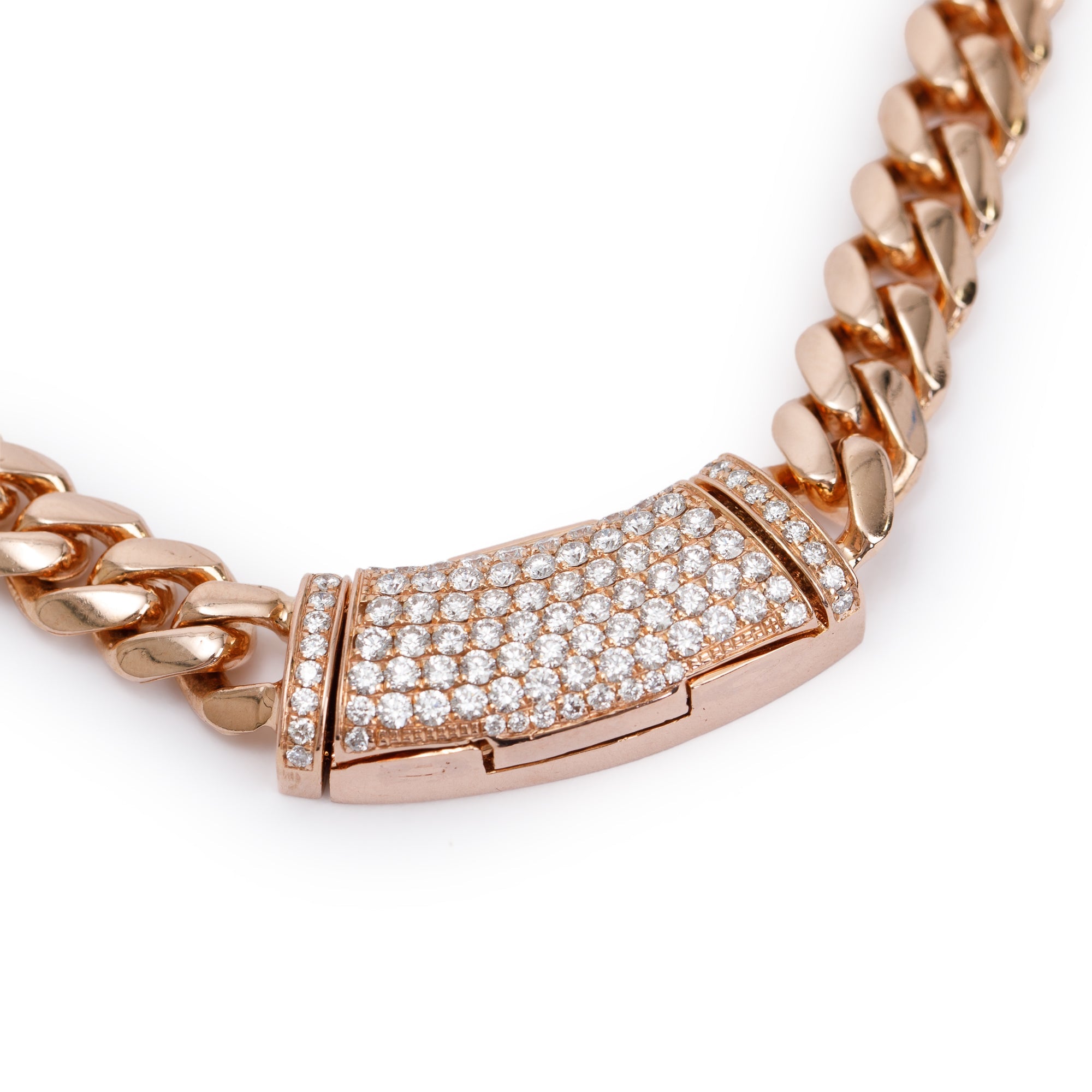 10k Rose Gold 2.32 tcw. Diamond Necklace