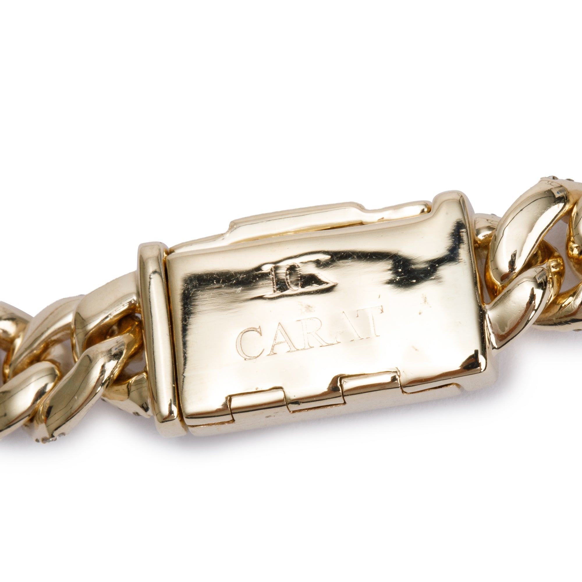 10k Yellow Gold 18.23 tcw. Diamond Link Necklace