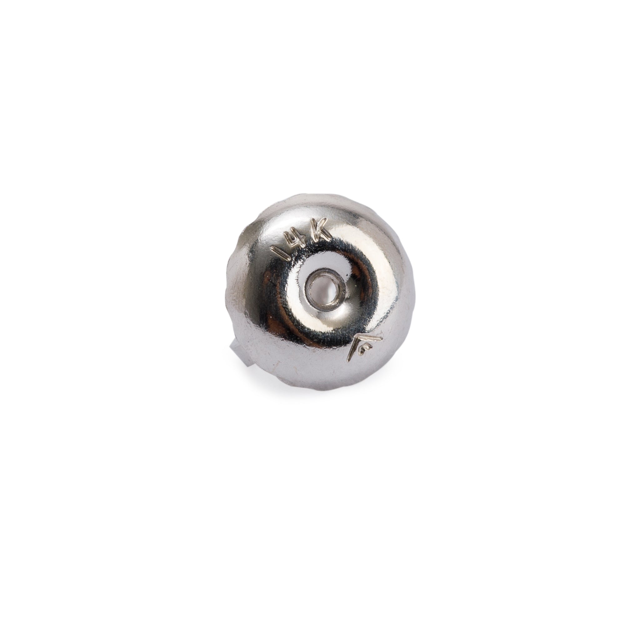 14k White Gold 1.11 tcw. Diamond Stud Earrings