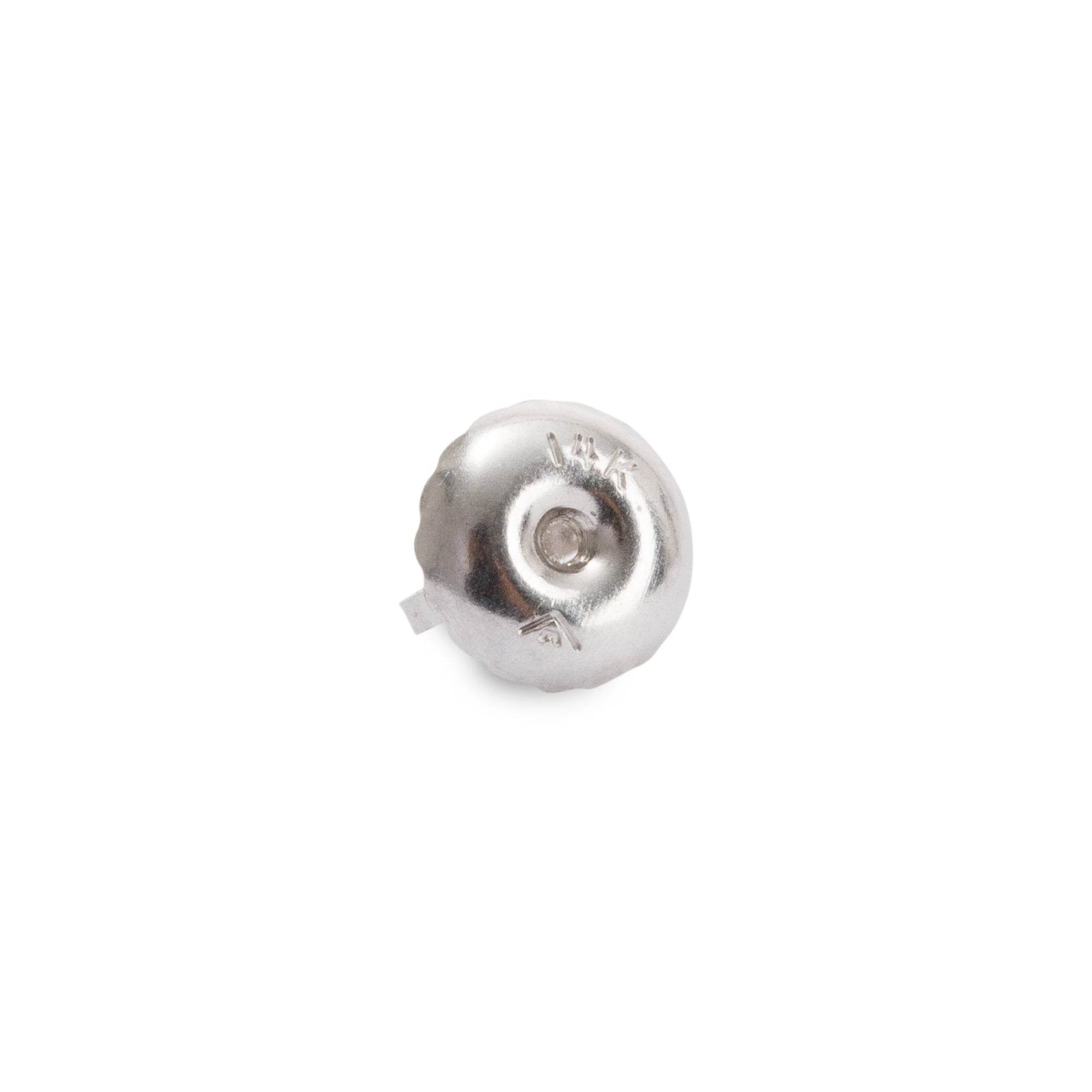14k White Gold 1.19 tcw. Diamond Stud Earrings