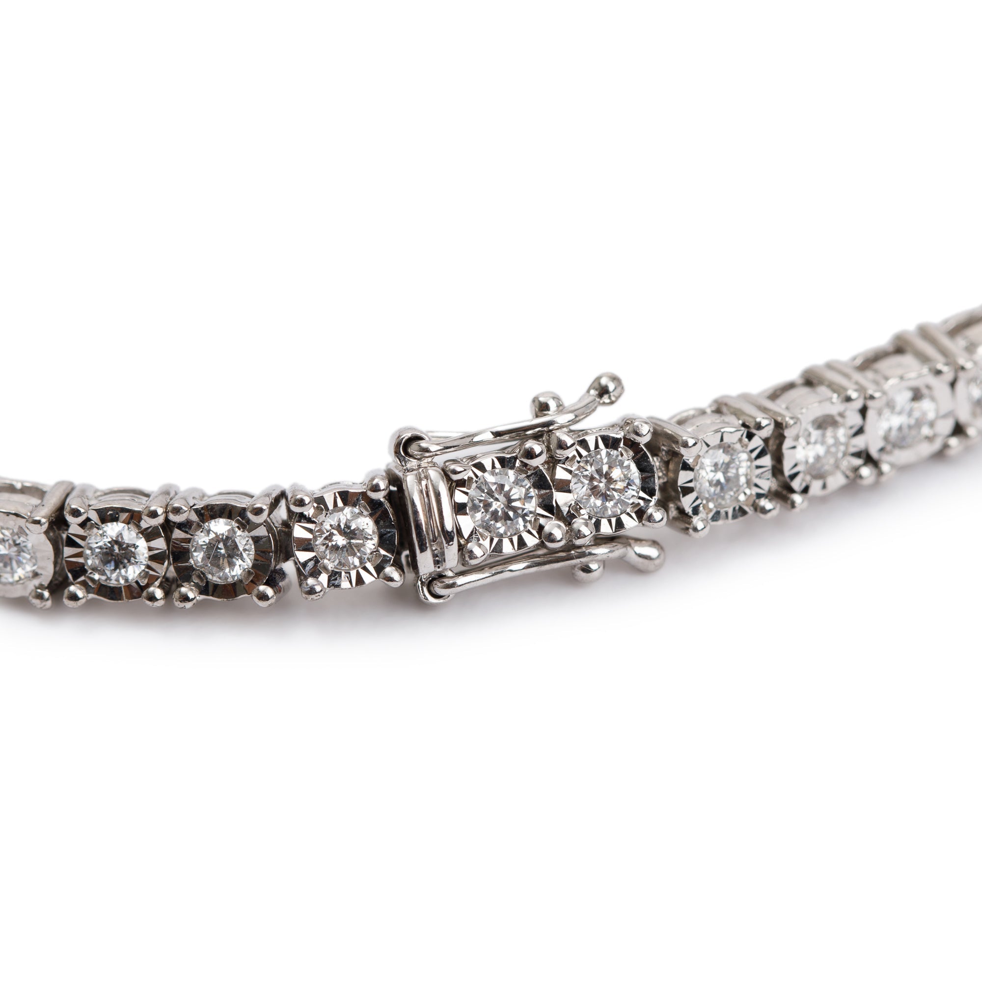 14k White Gold 2.00 tcw. Diamond Tennis Bracelet