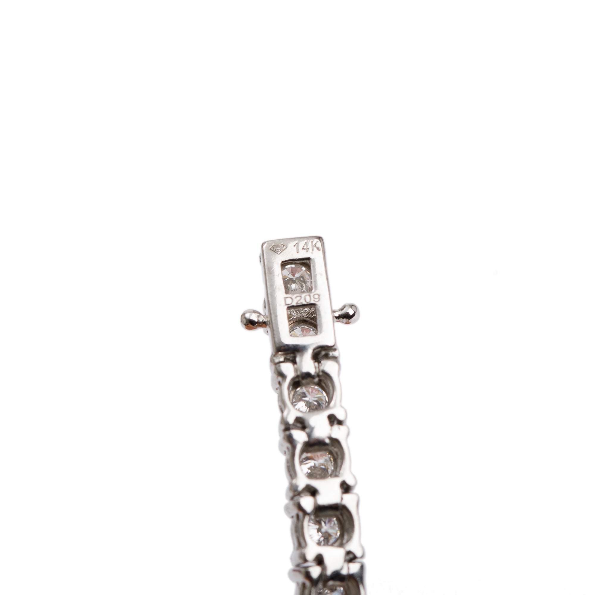 14k White Gold 2.00 tcw. Diamond Tennis Bracelet