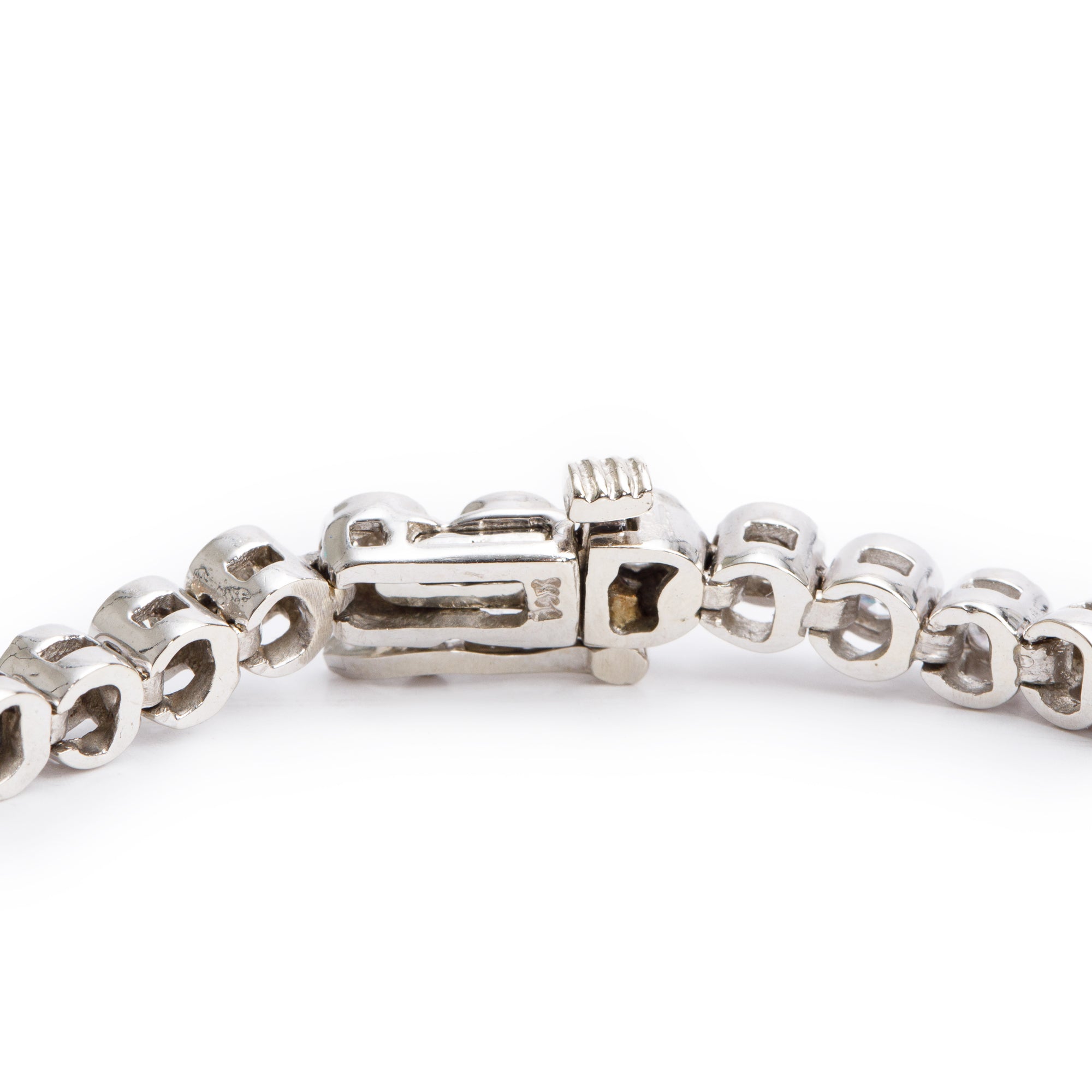 14k White Gold 2.60 tcw. Diamond Tennis Bracelet