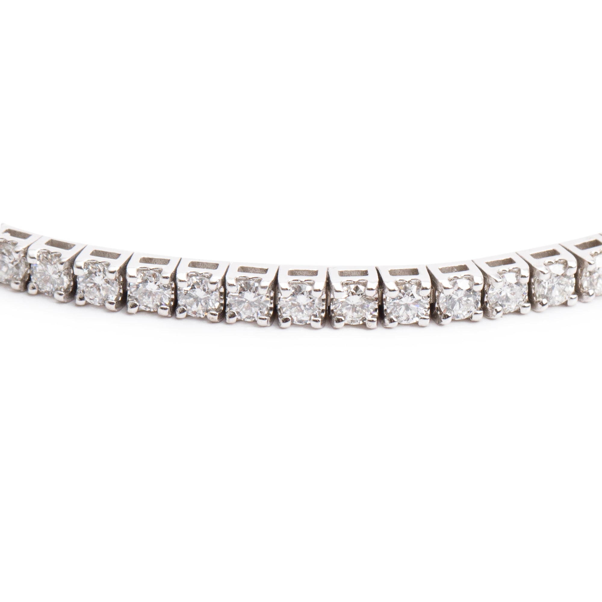 14k White Gold 2.64 tcw. Diamond Tennis Bracelet