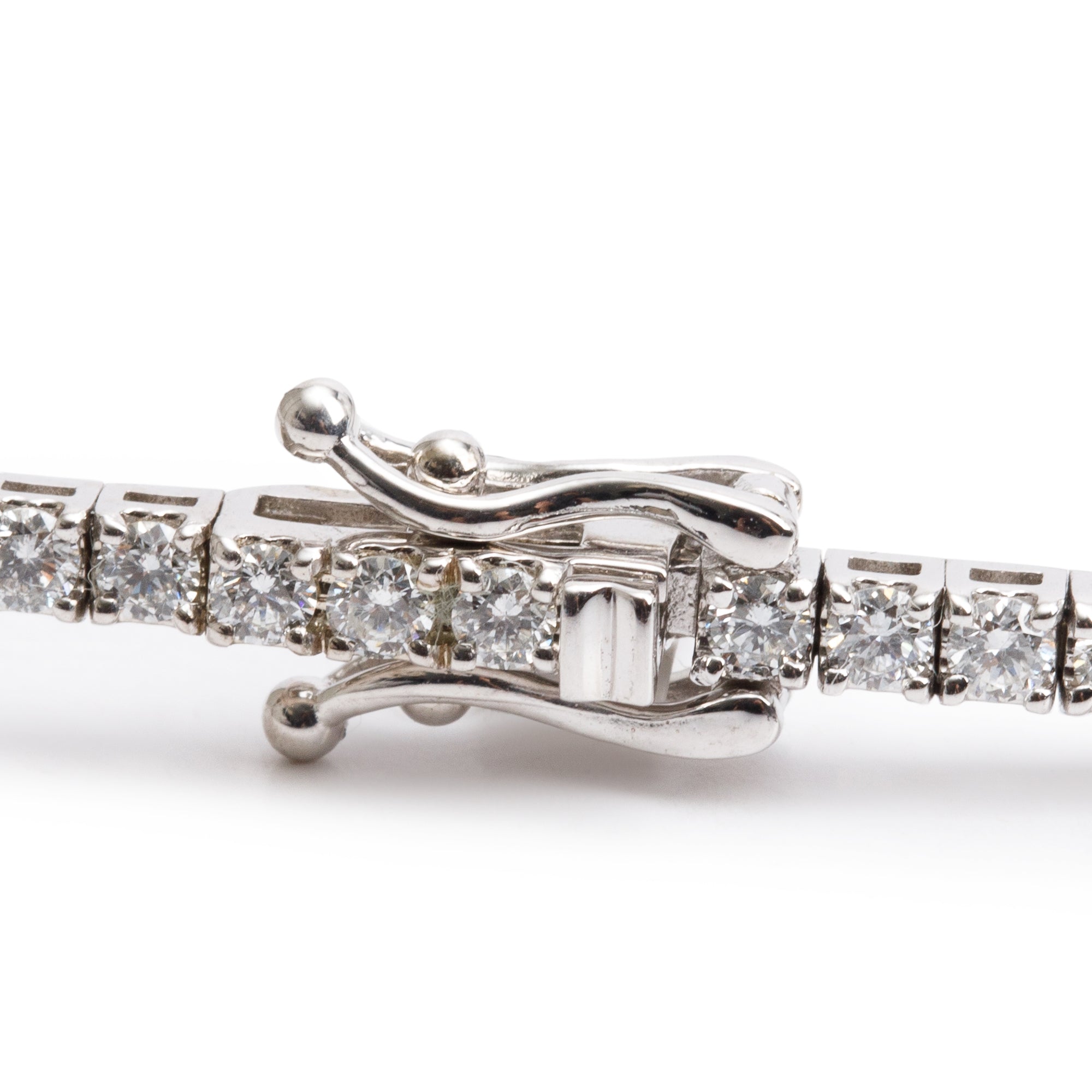 14k White Gold 2.64 tcw. Diamond Tennis Bracelet