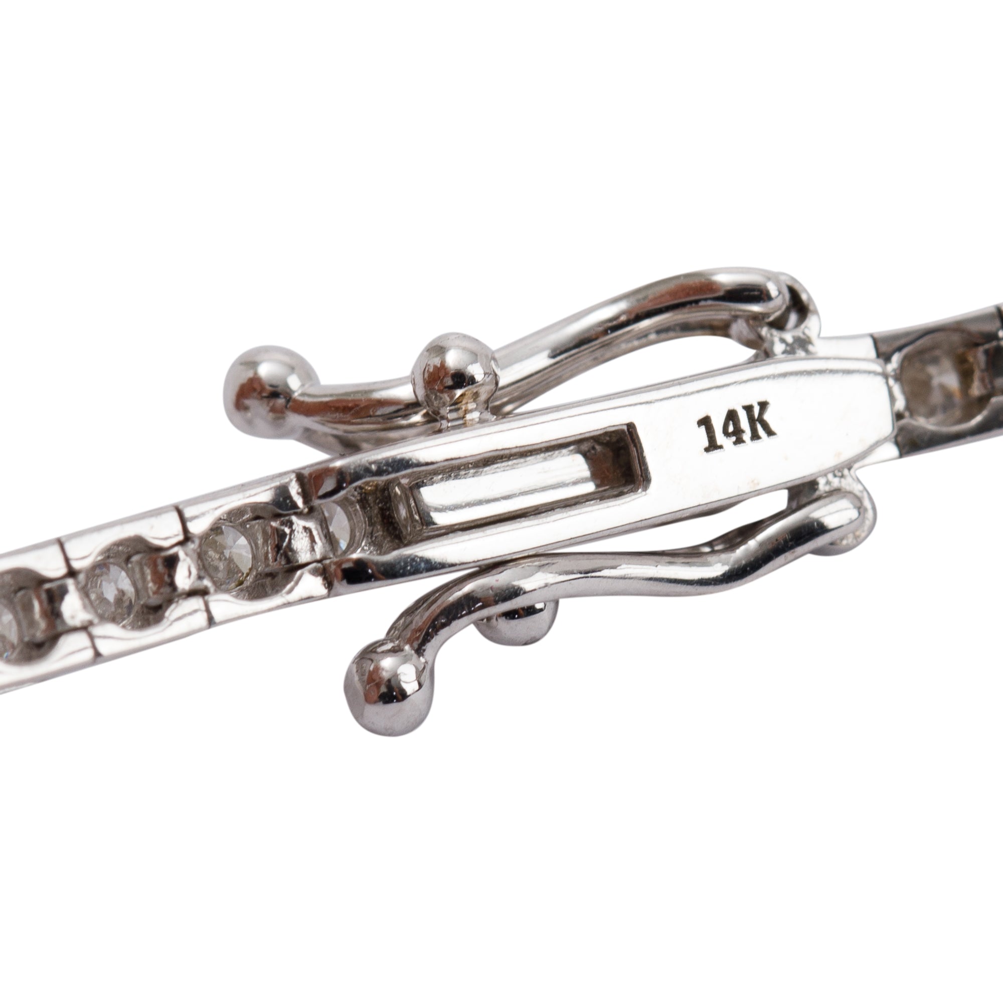 14k White Gold 3.00 tcw. Diamond Tennis Bracelet